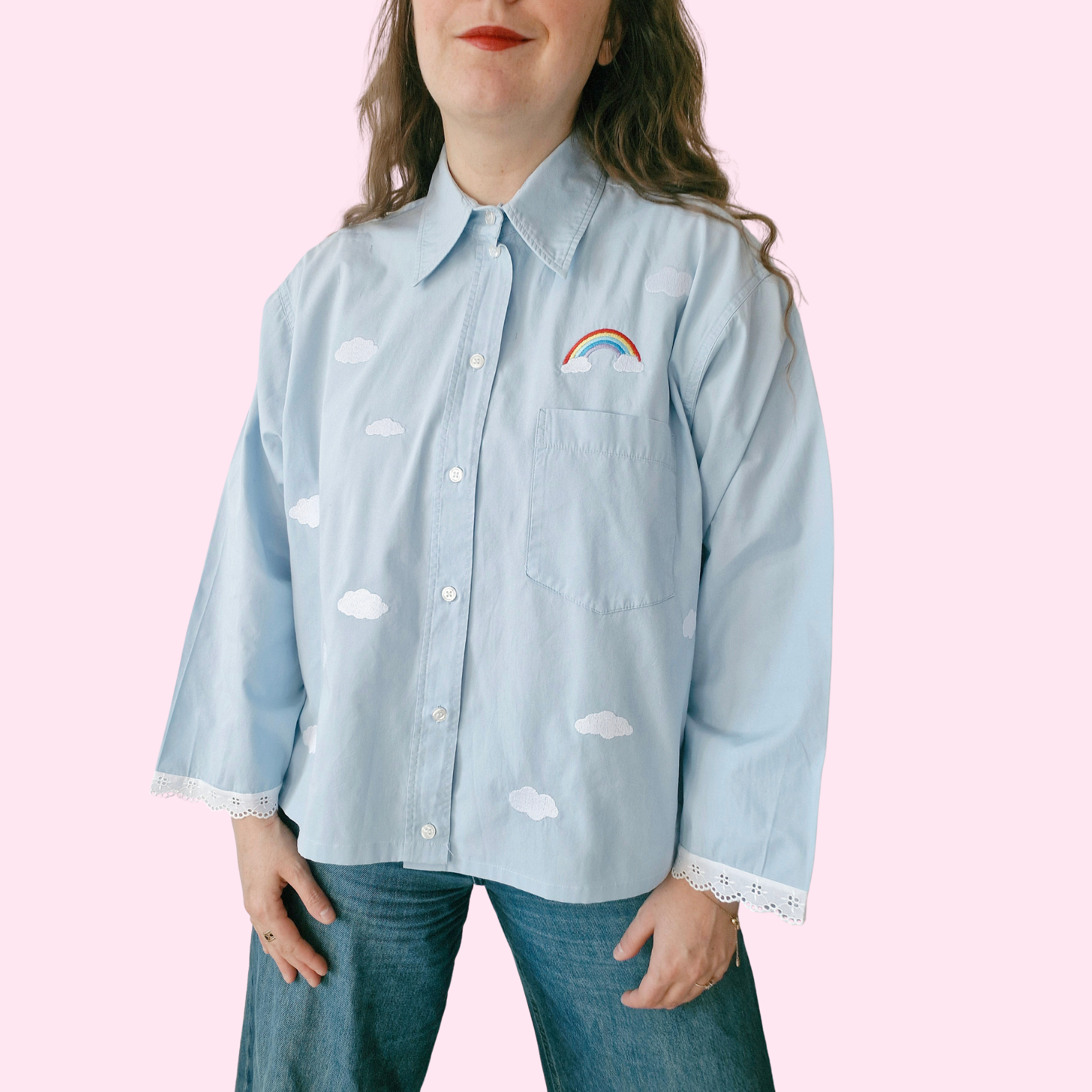 Chemise création - Nuage