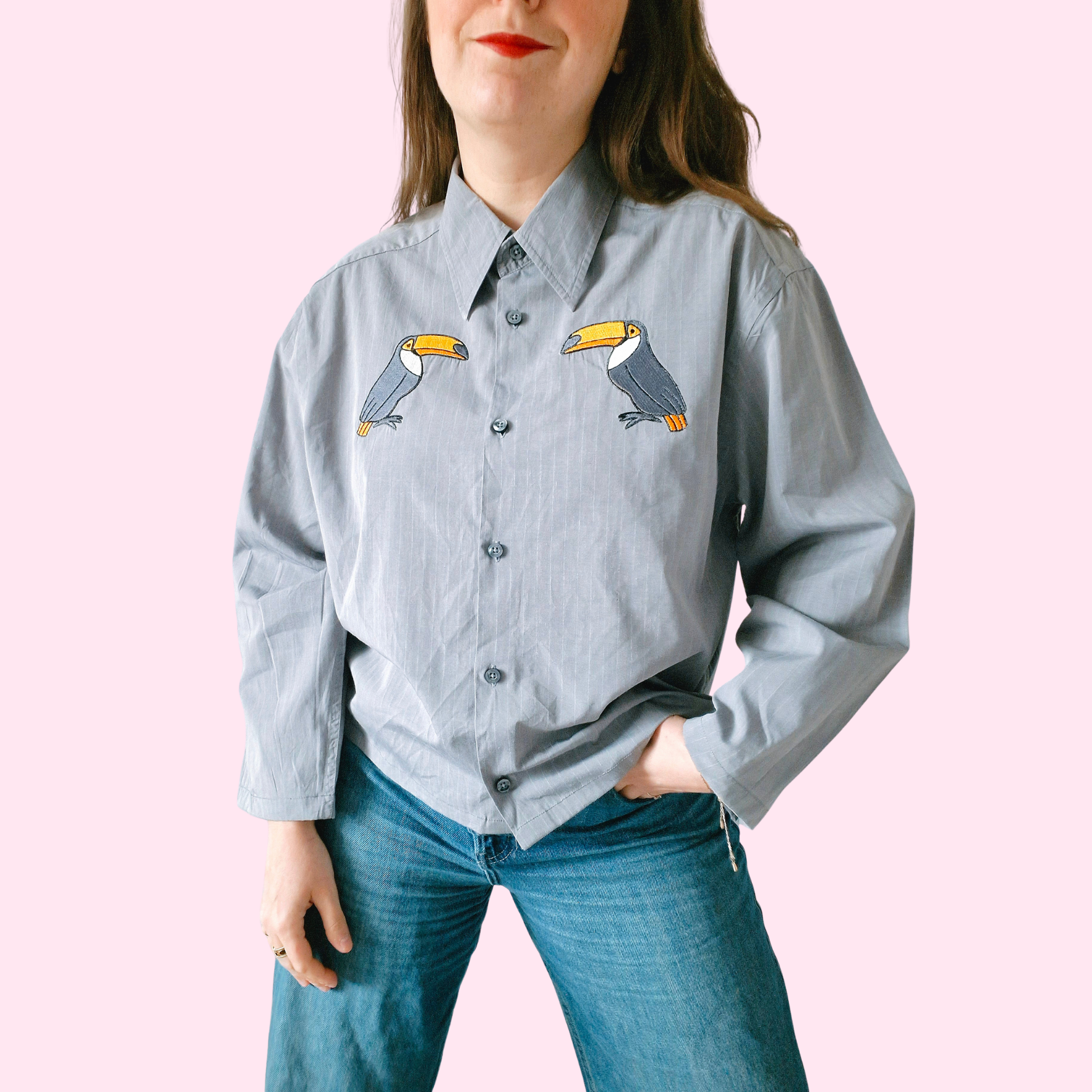 Chemise création – Toucans
