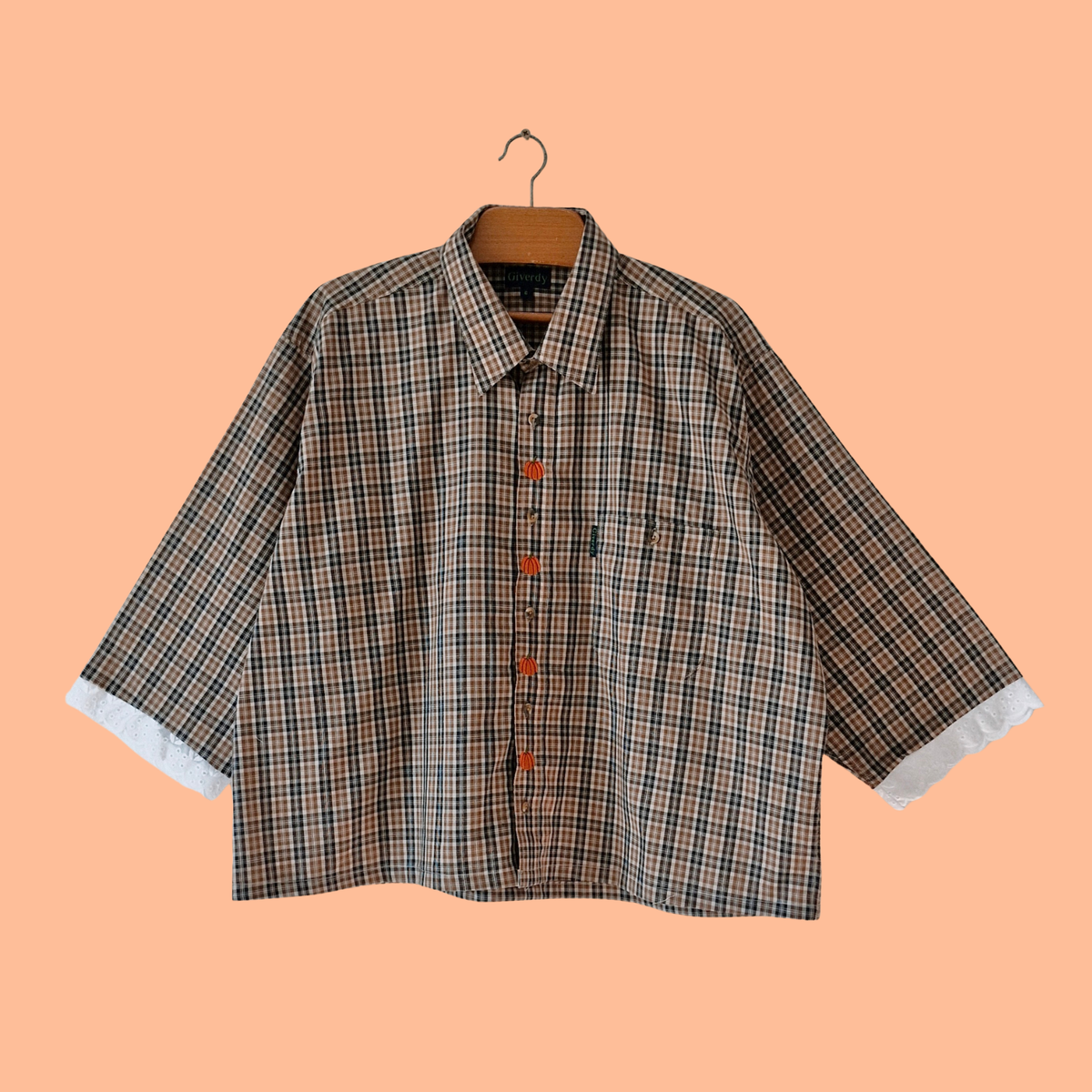 chemise courges