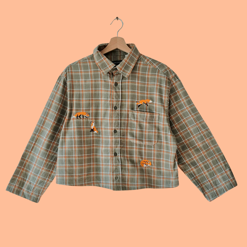 chemise petits renards