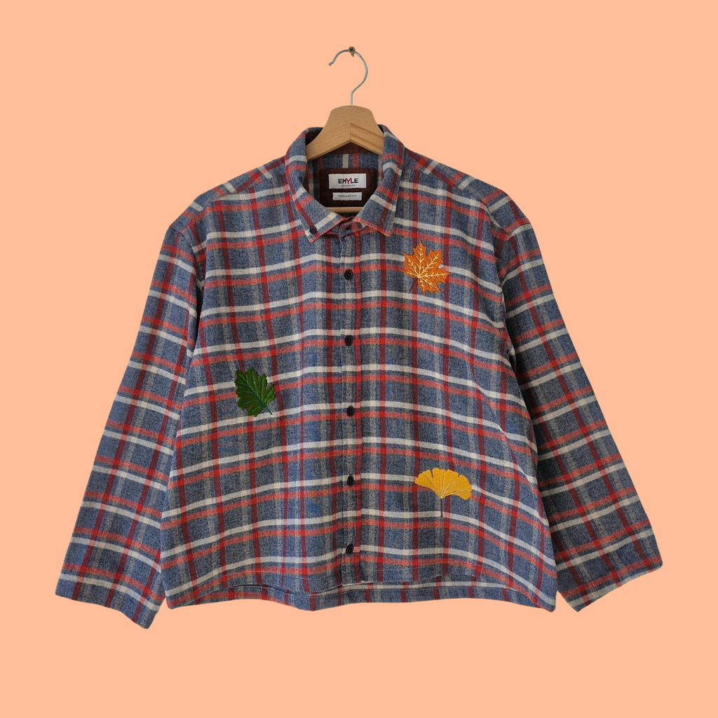 chemise Feuilles mortes