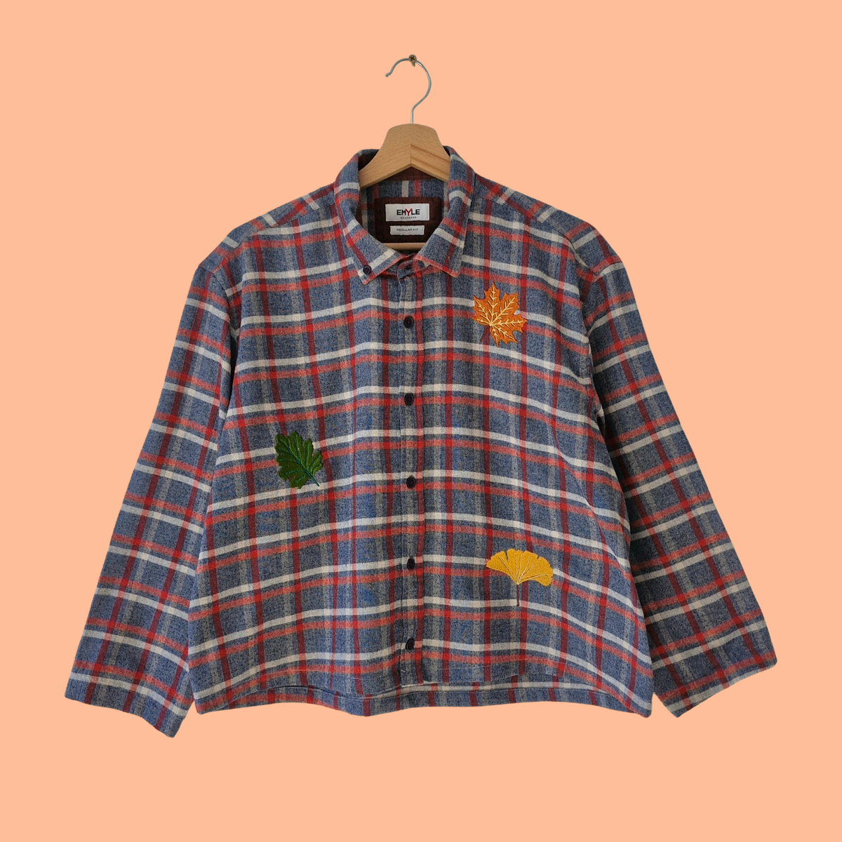 chemise Feuilles mortes