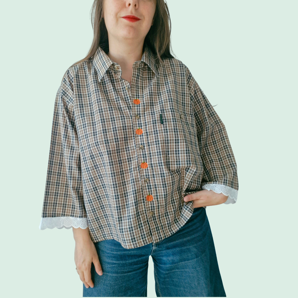 chemise courges