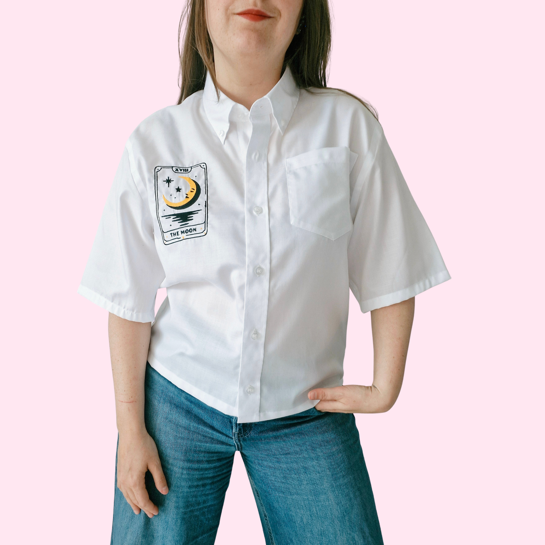 Chemise création - Tarot La lune