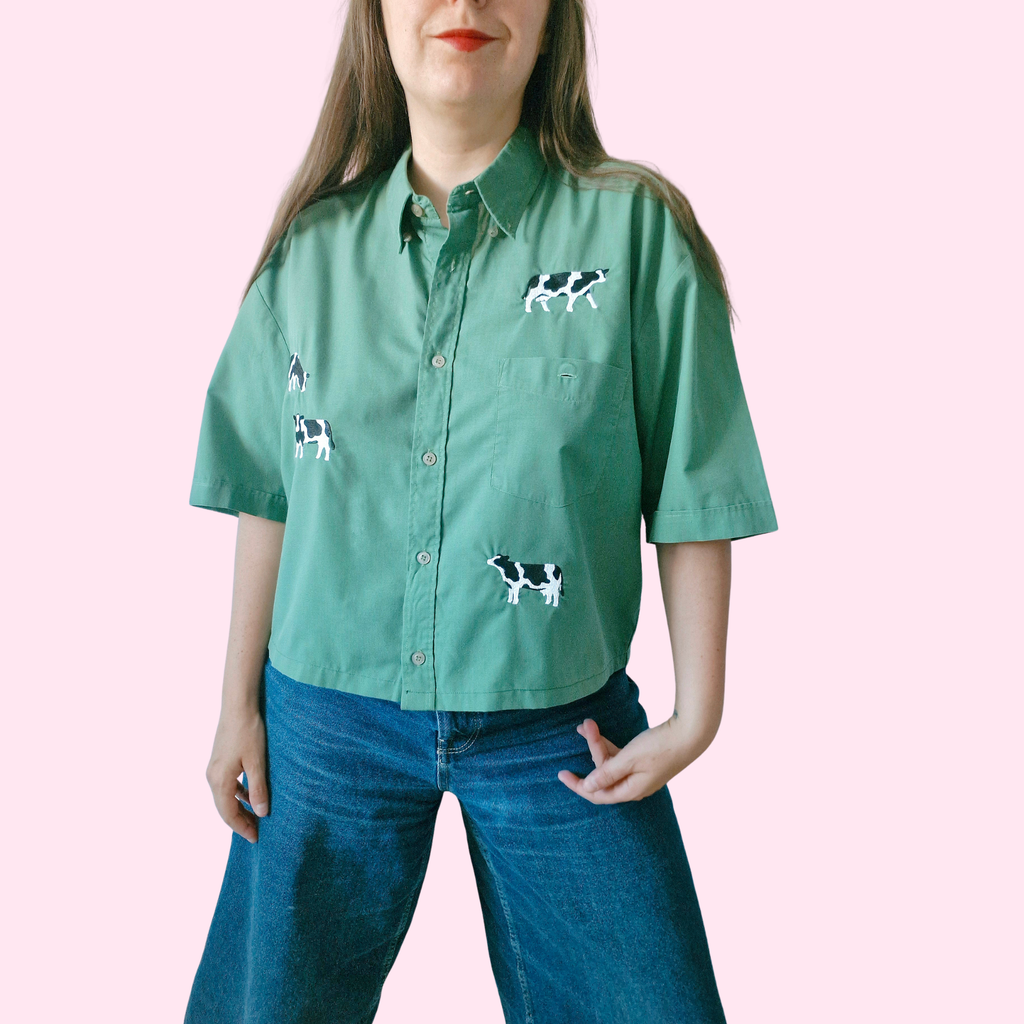 chemise vaches