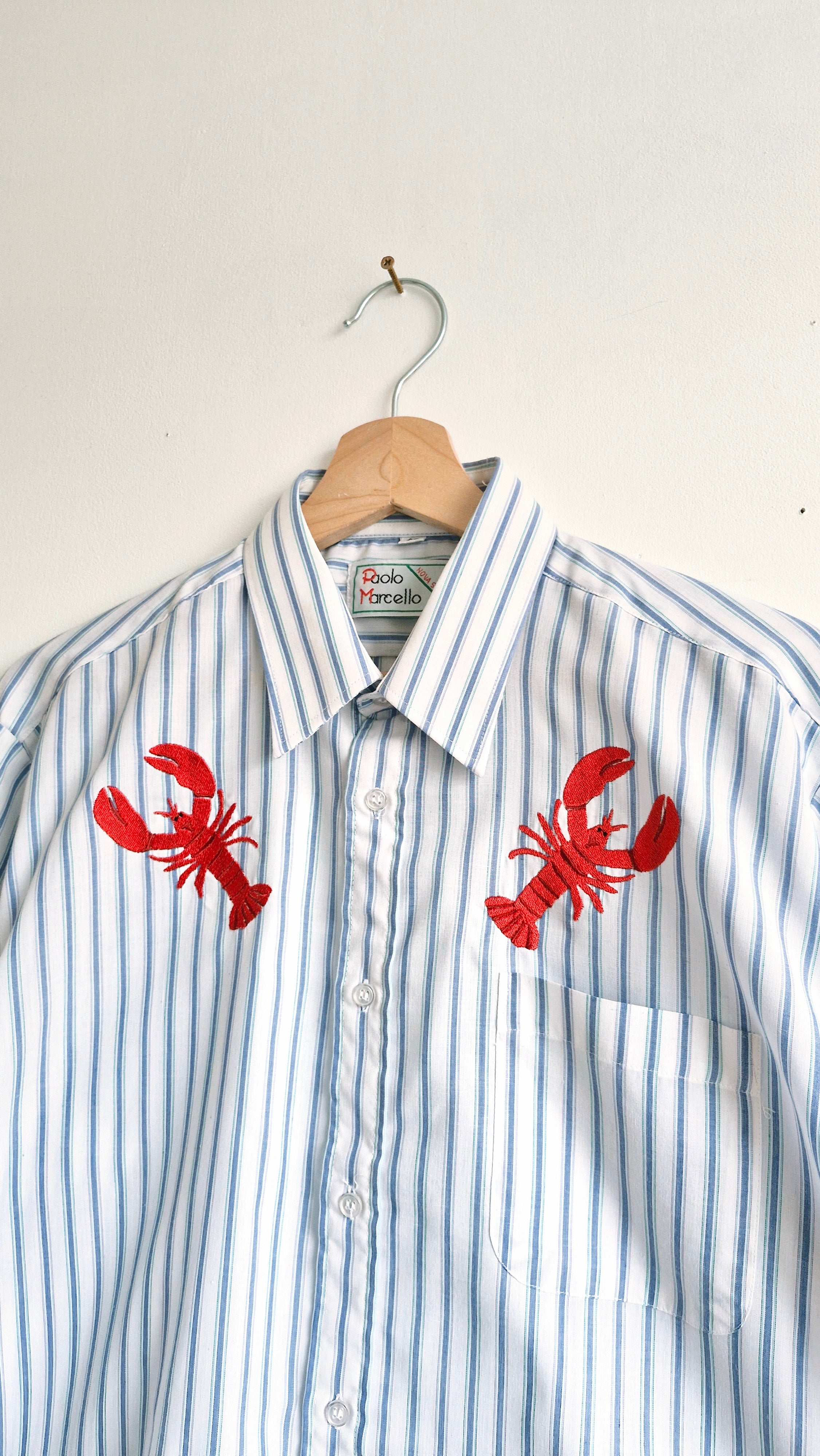 Chemise création – Homard