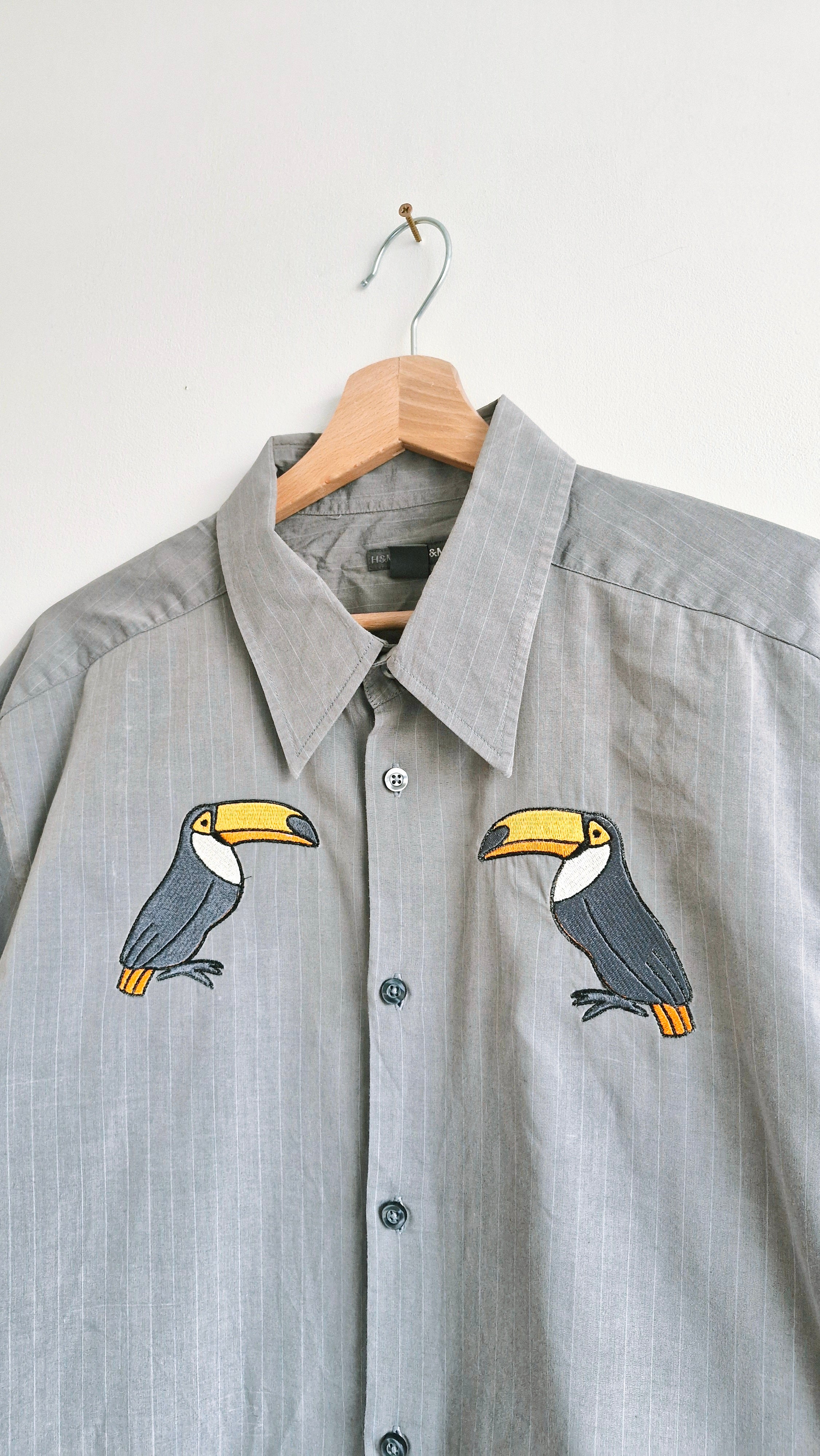 Chemise création – Toucans