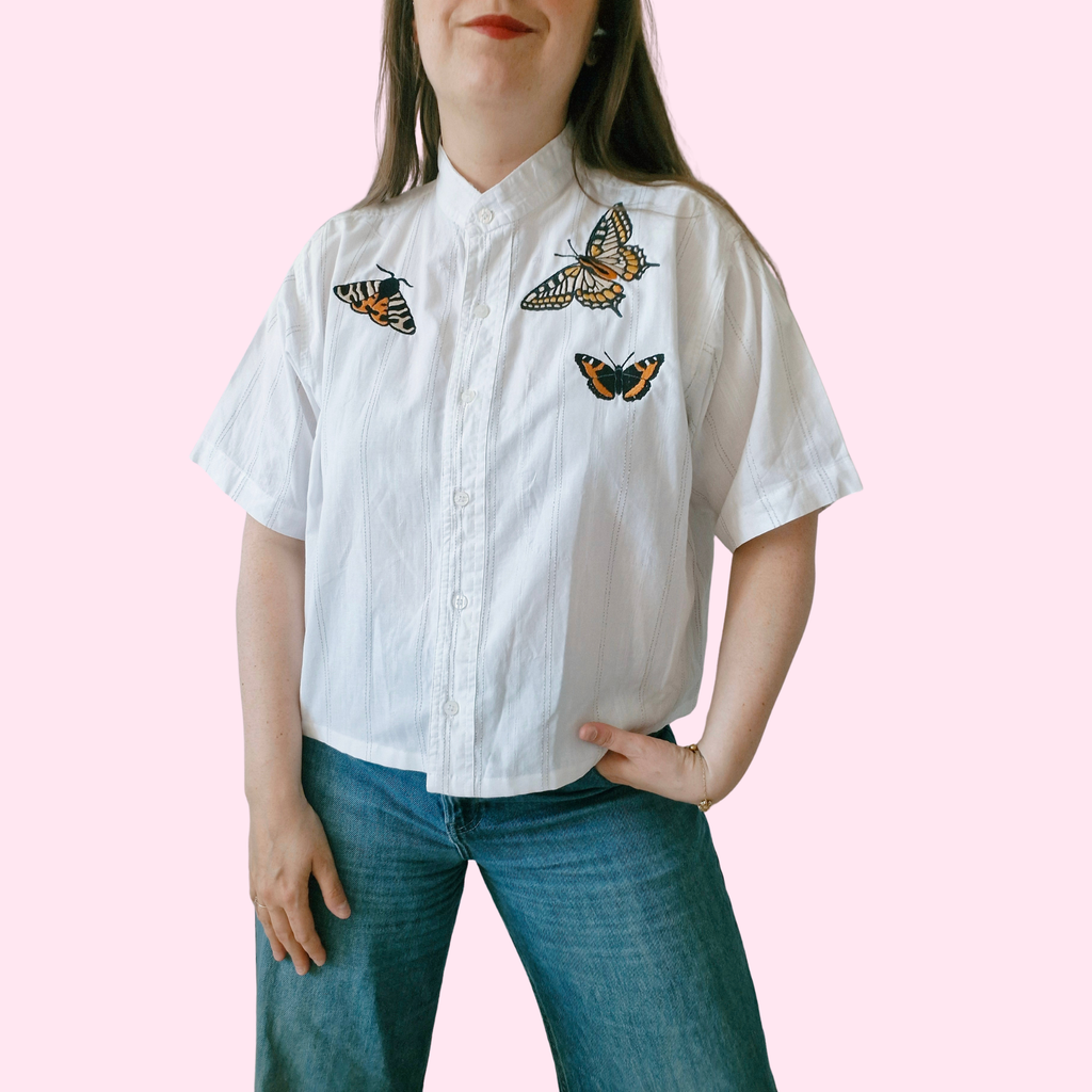 chemise Papillons