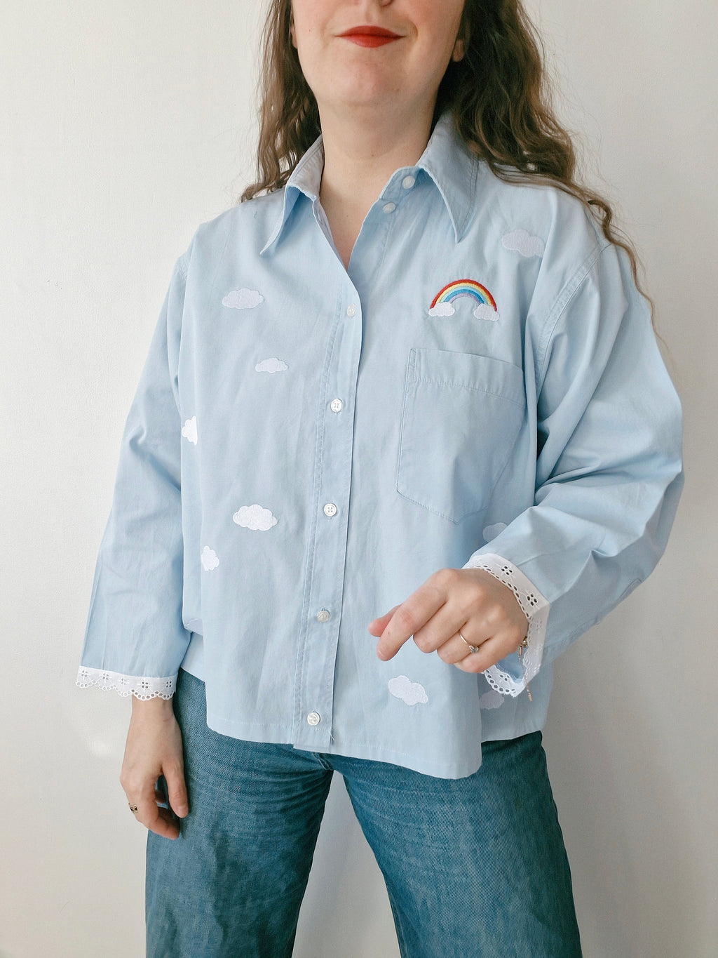 Chemise création - Nuage