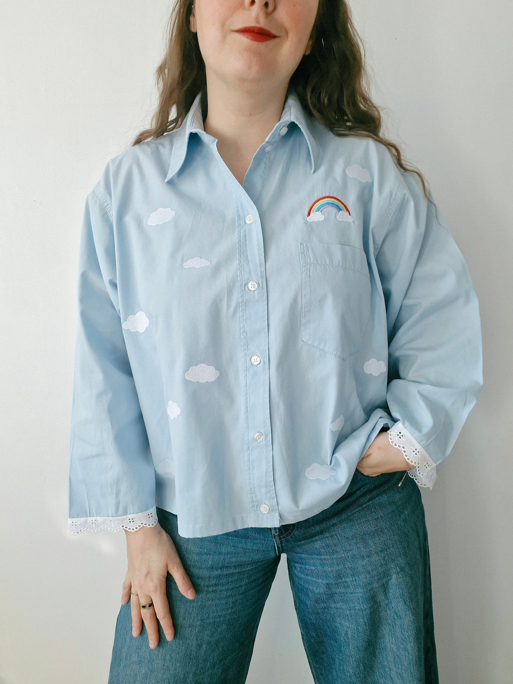 Chemise création - Nuage