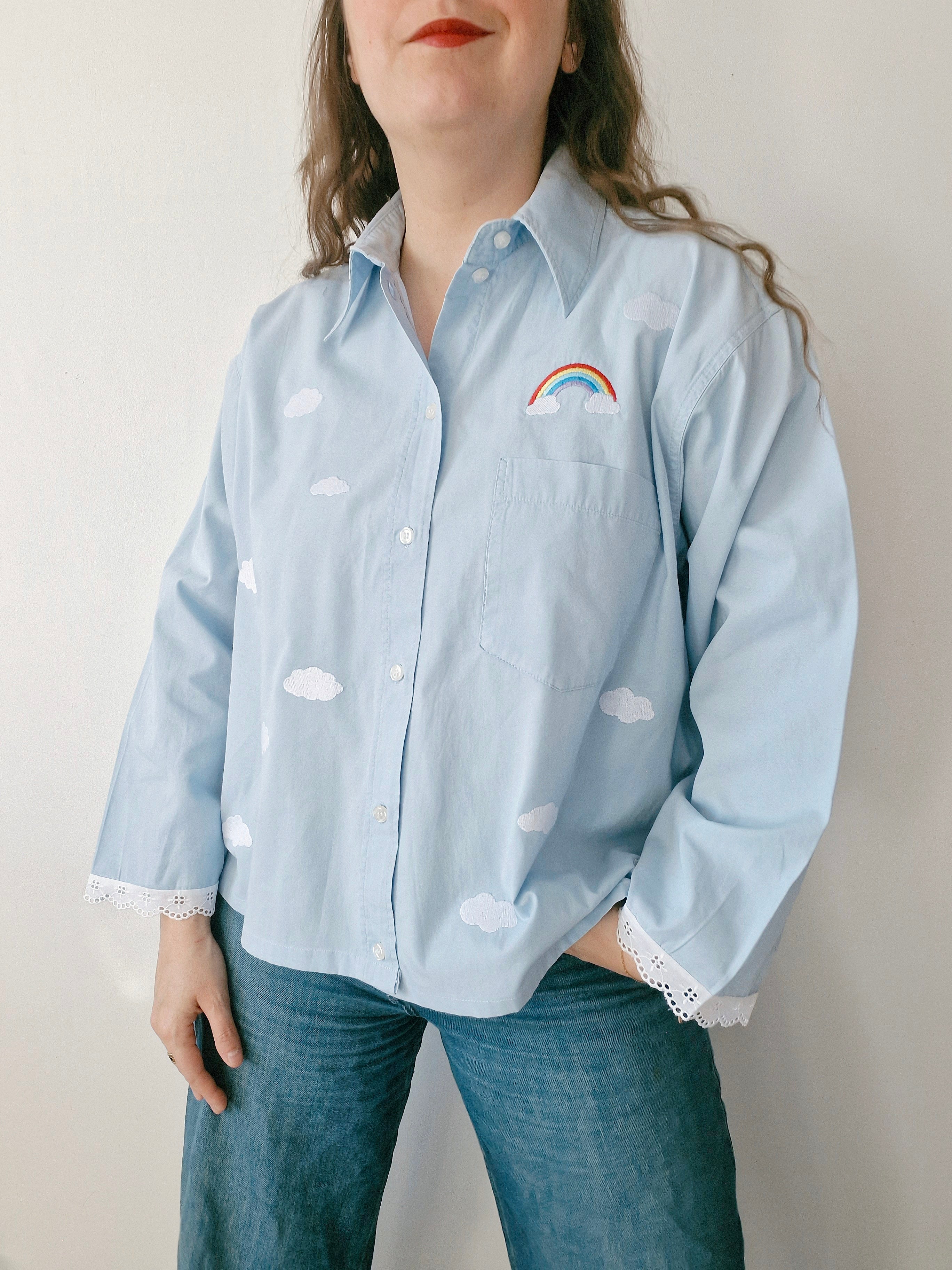 Chemise création - Nuage