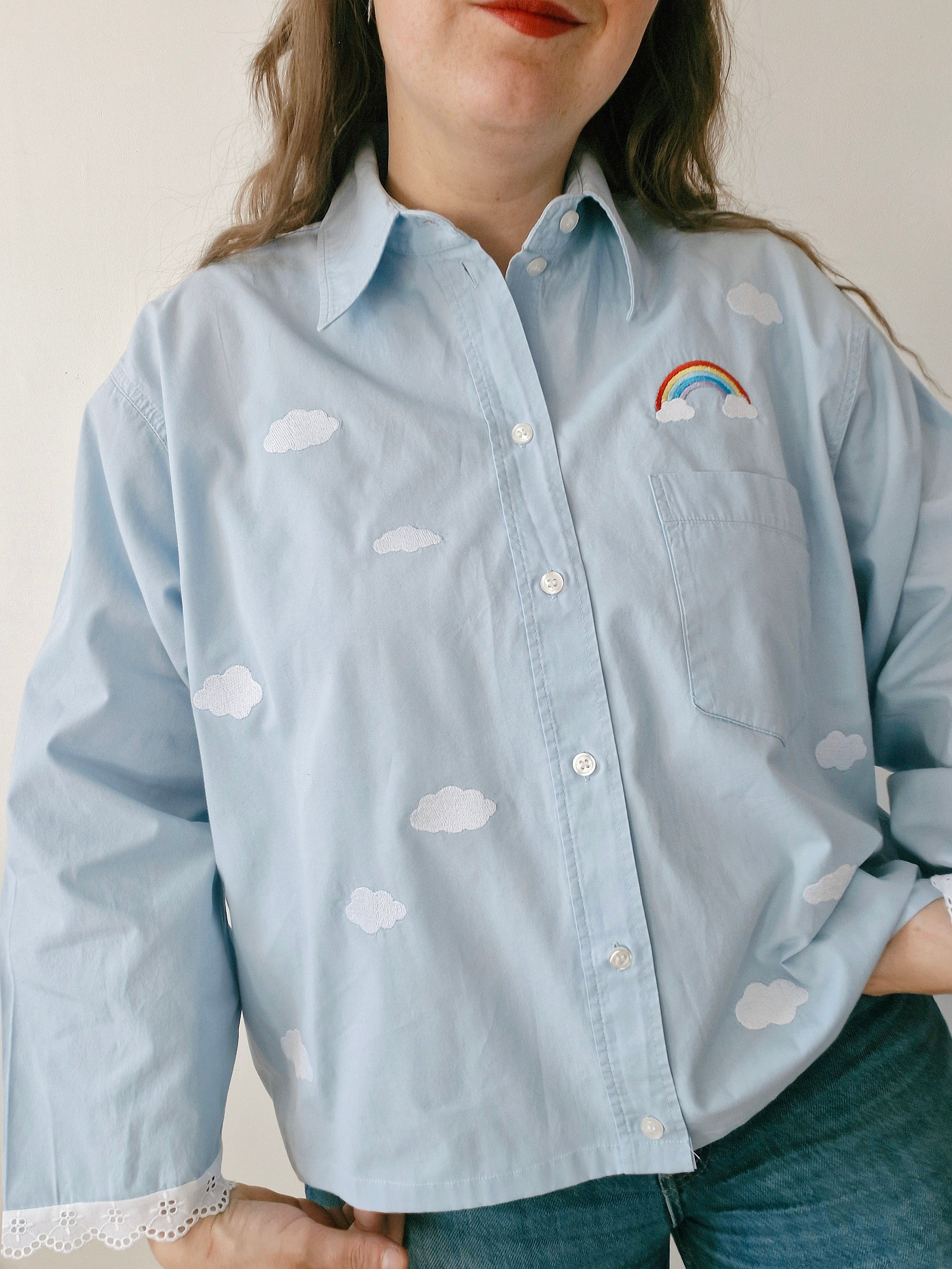 Chemise création - Nuage