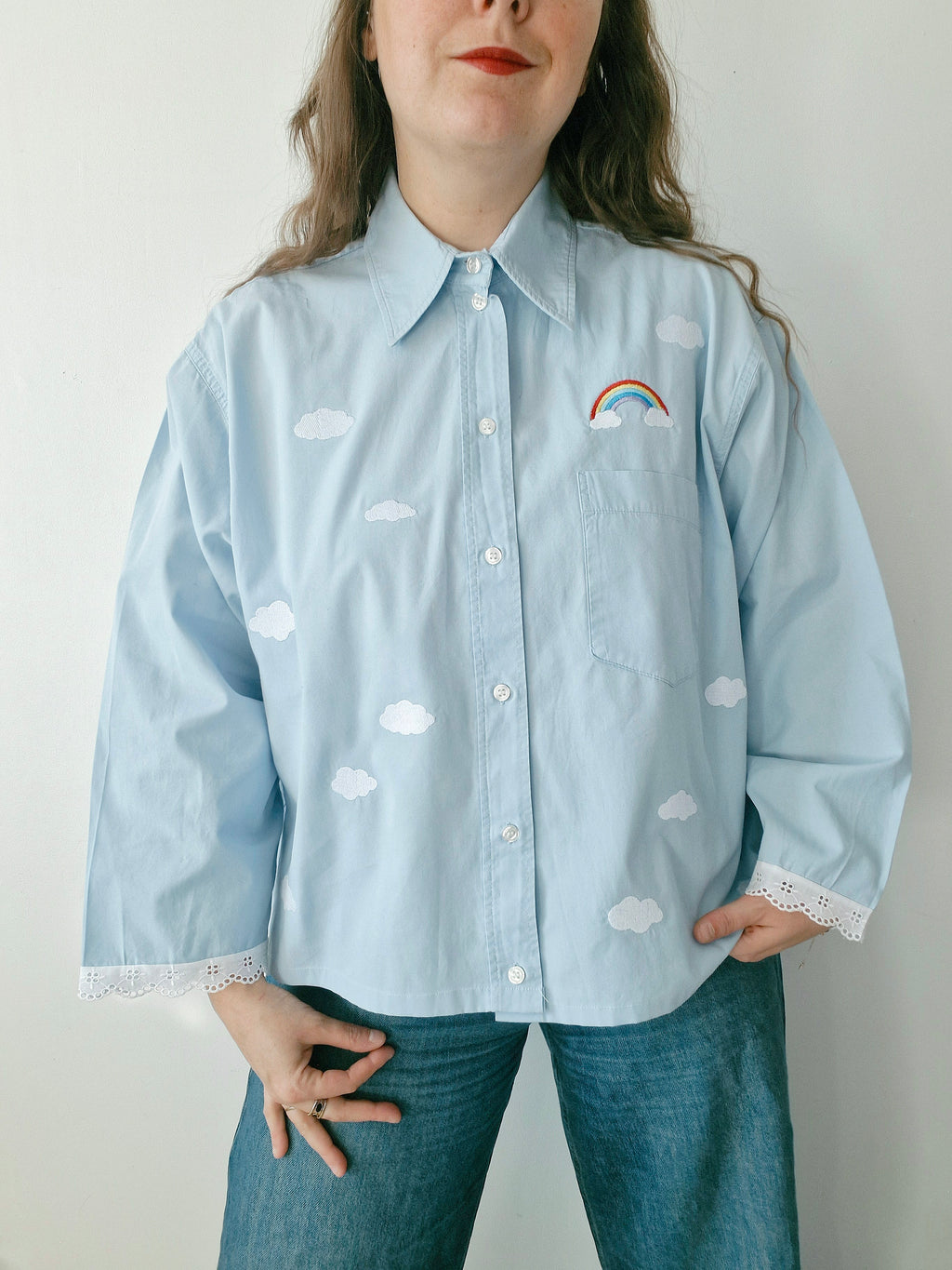 Chemise création - Nuage