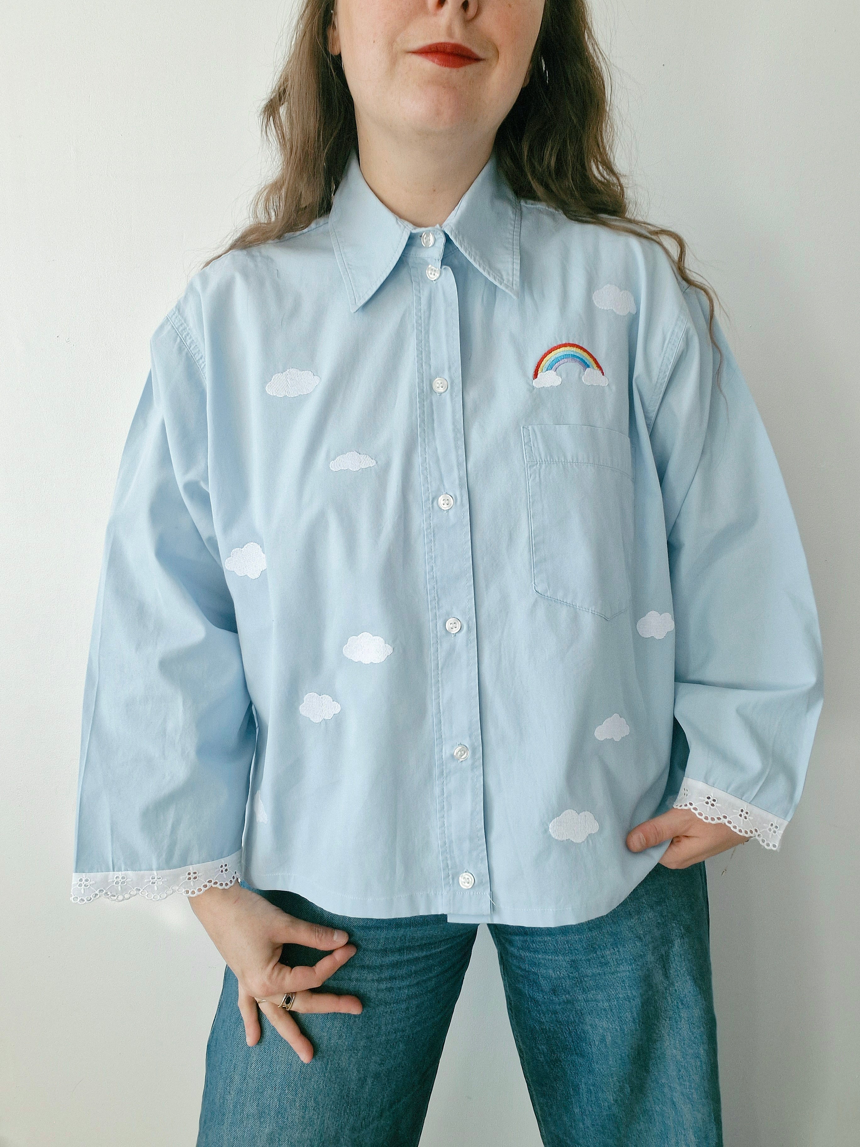 Chemise création - Nuage
