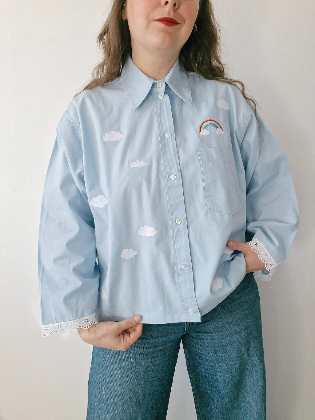 Chemise création - Nuage