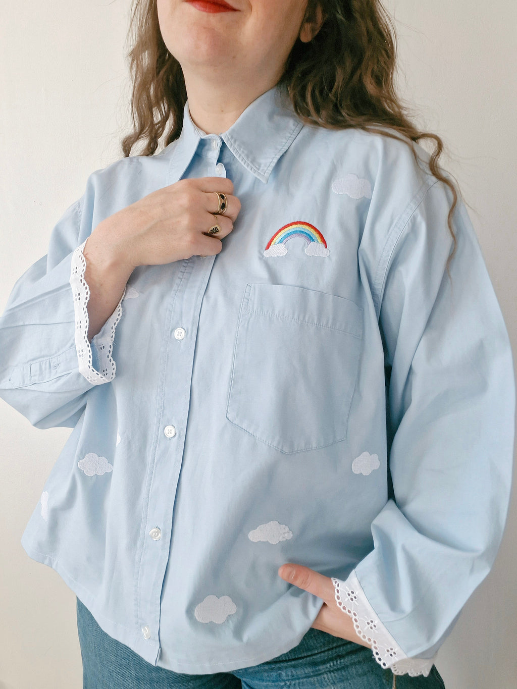 Chemise création - Nuage