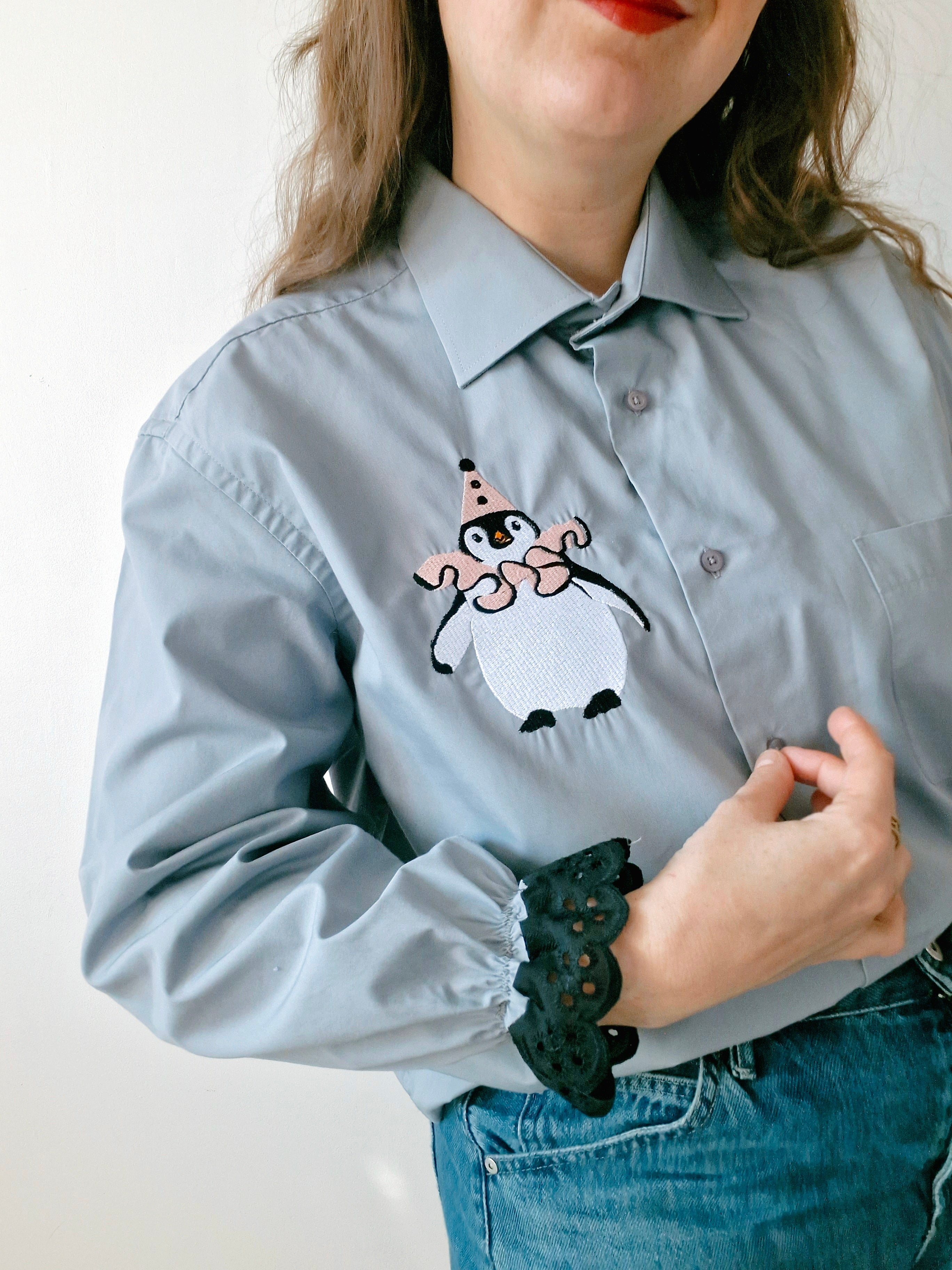 Chemise création - Pingouin