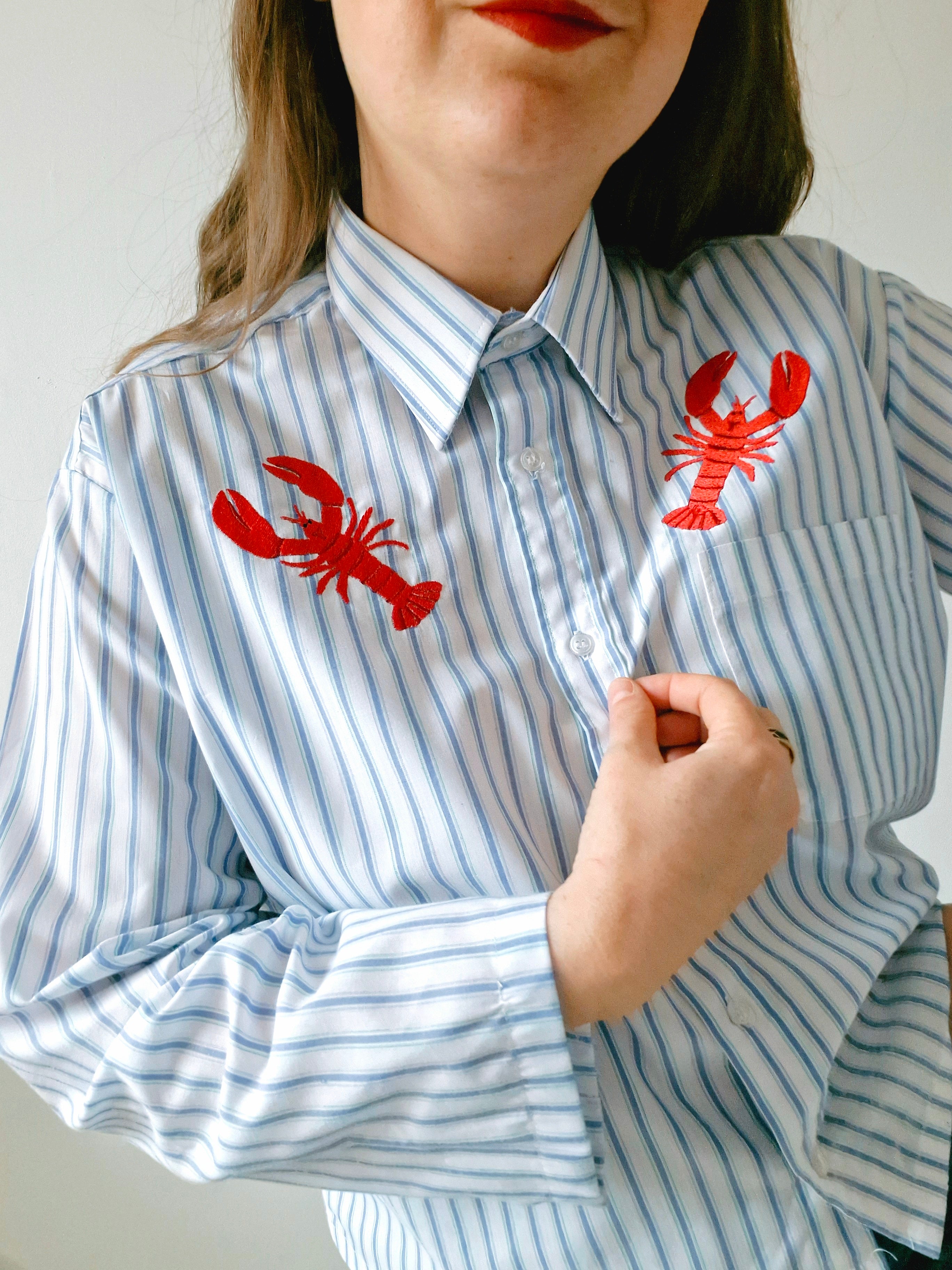 Chemise création – Homard