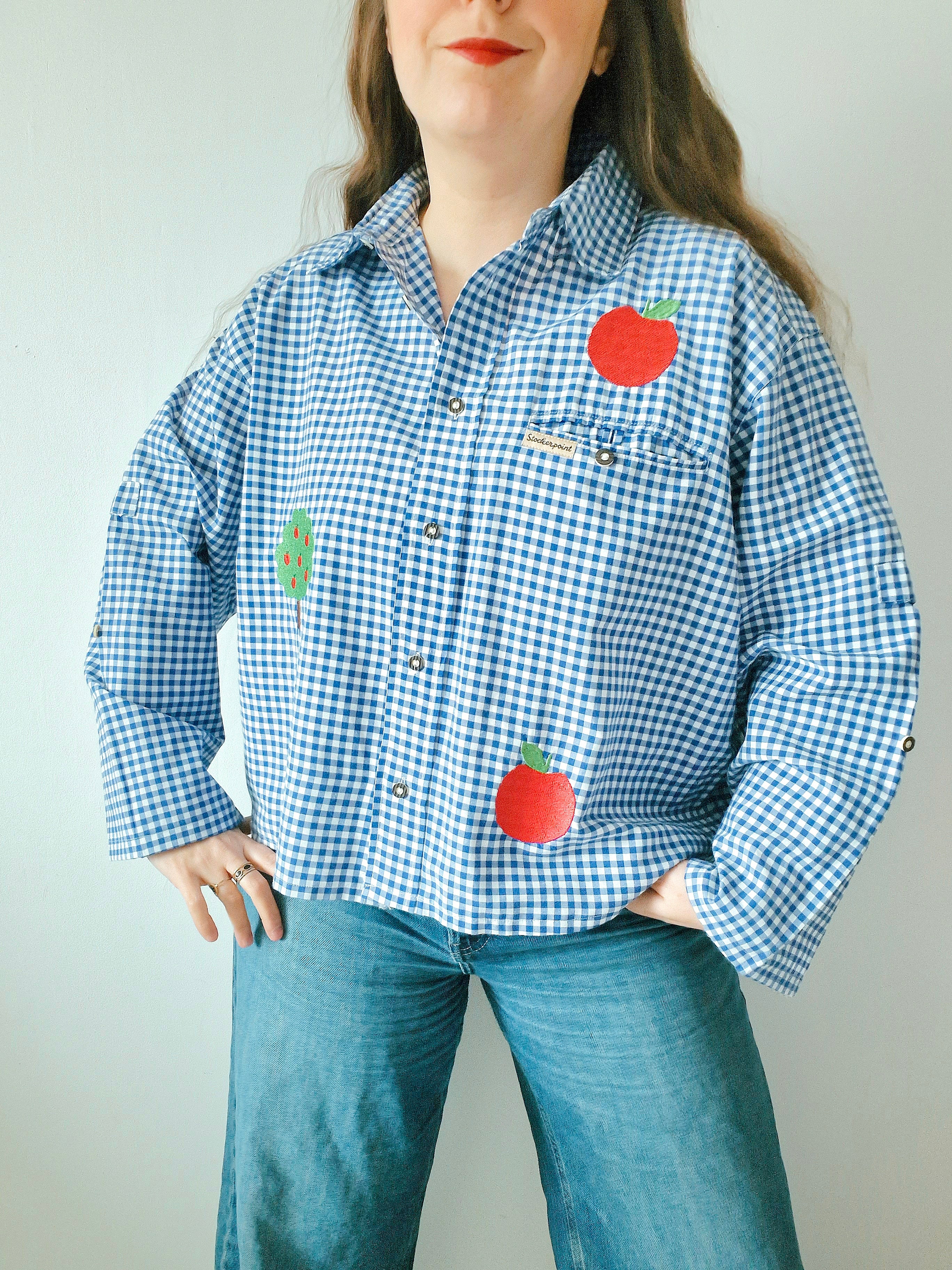 Chemise création – Vichy & Pommier