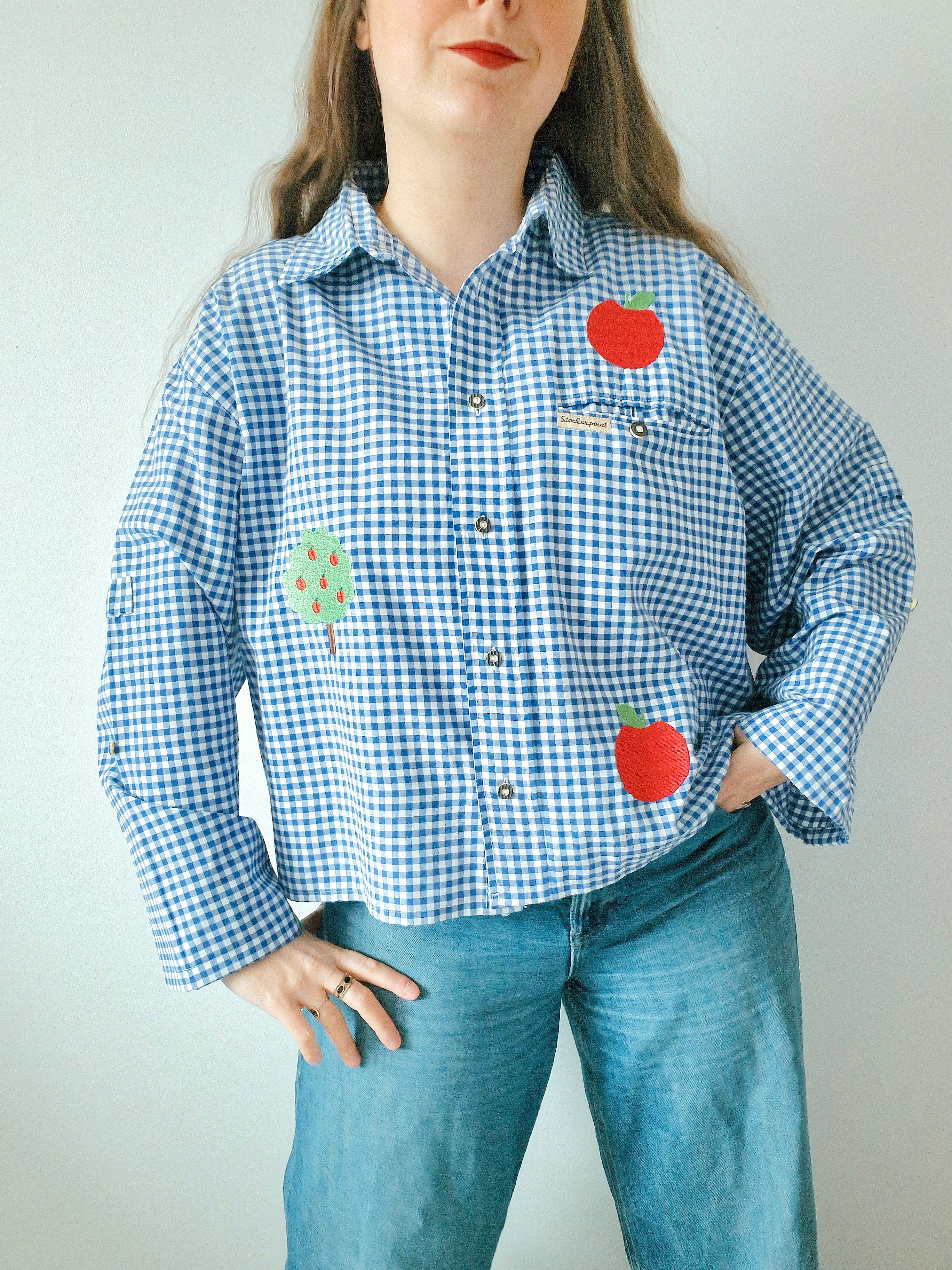 Chemise création – Vichy & Pommier