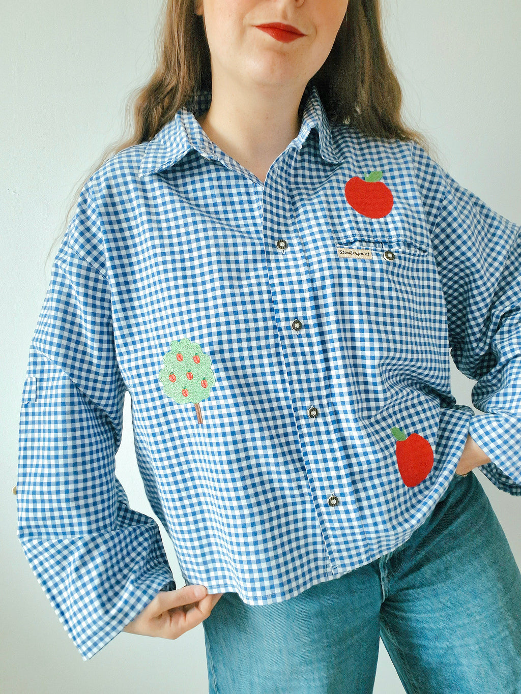 Chemise création – Vichy & Pommier