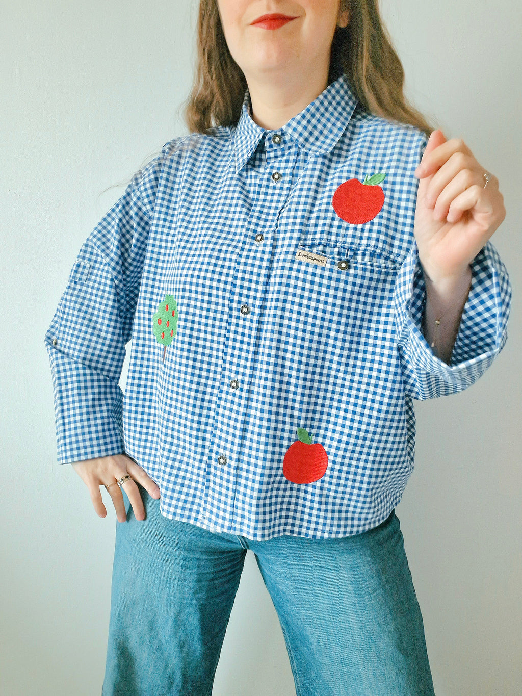 Chemise création – Vichy & Pommier