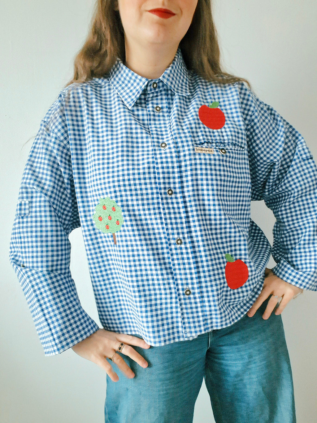 Chemise création – Vichy & Pommier