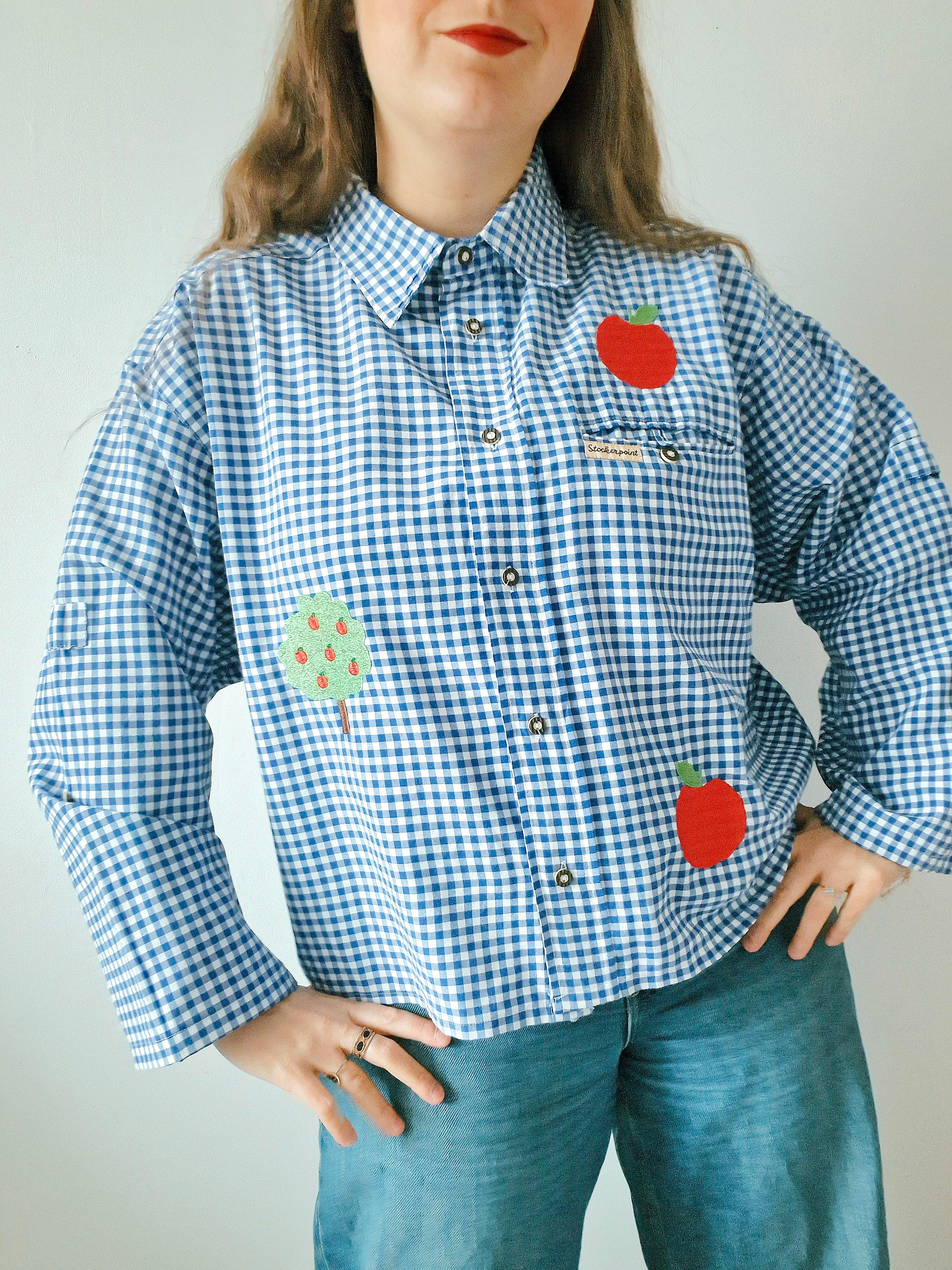 Chemise création – Vichy & Pommier