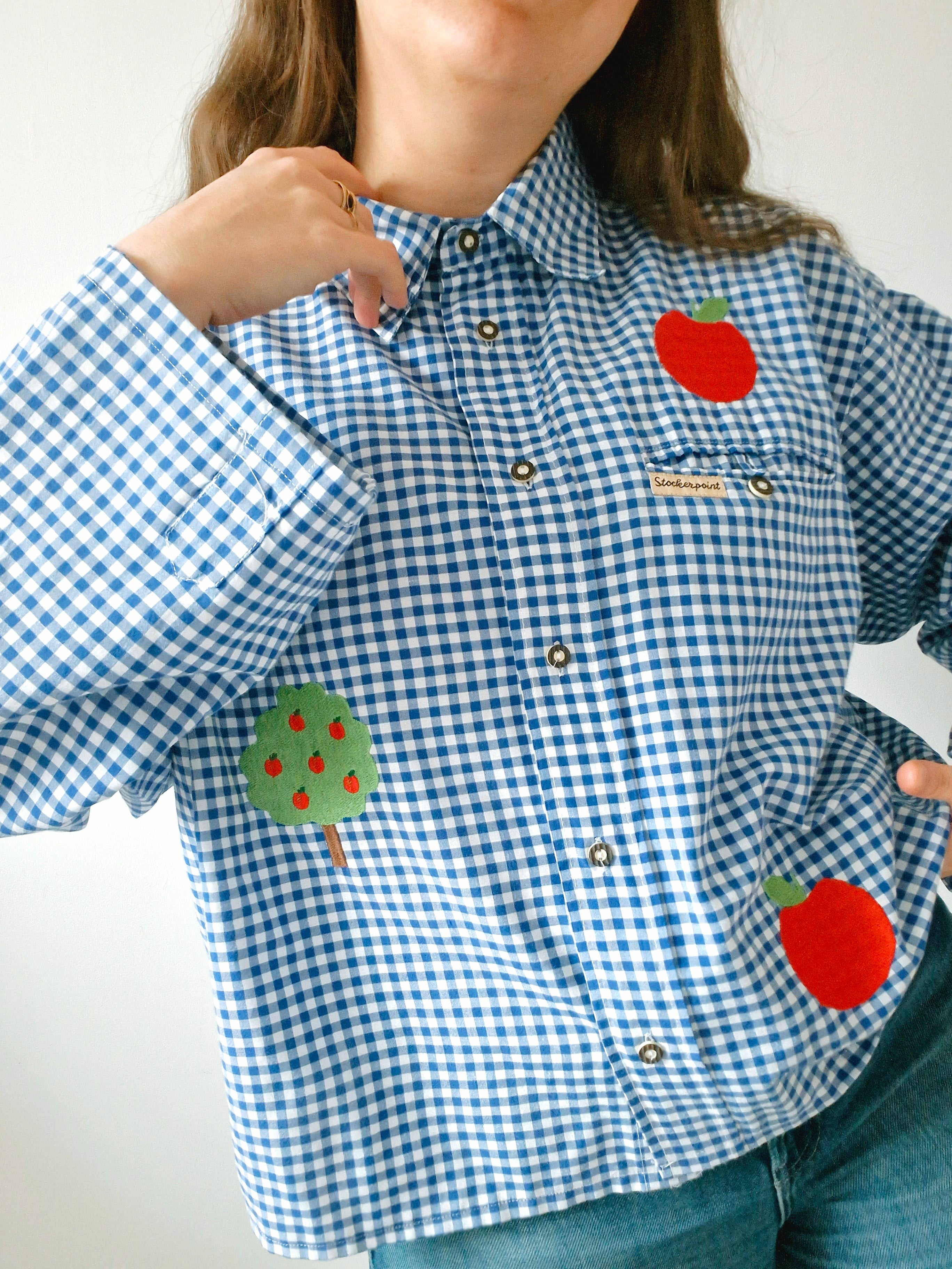 Chemise création – Vichy & Pommier