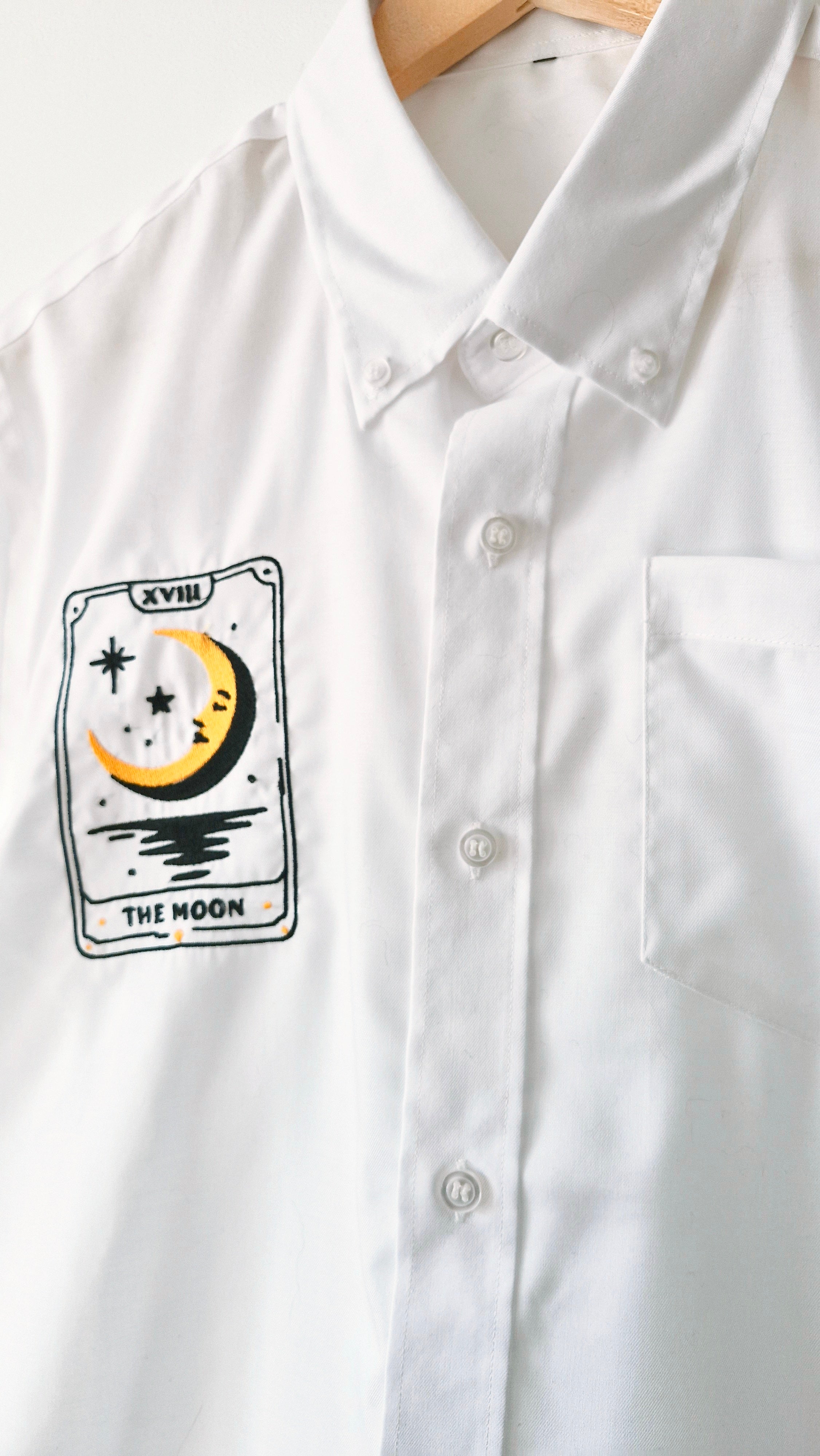 Chemise création - Tarot La lune