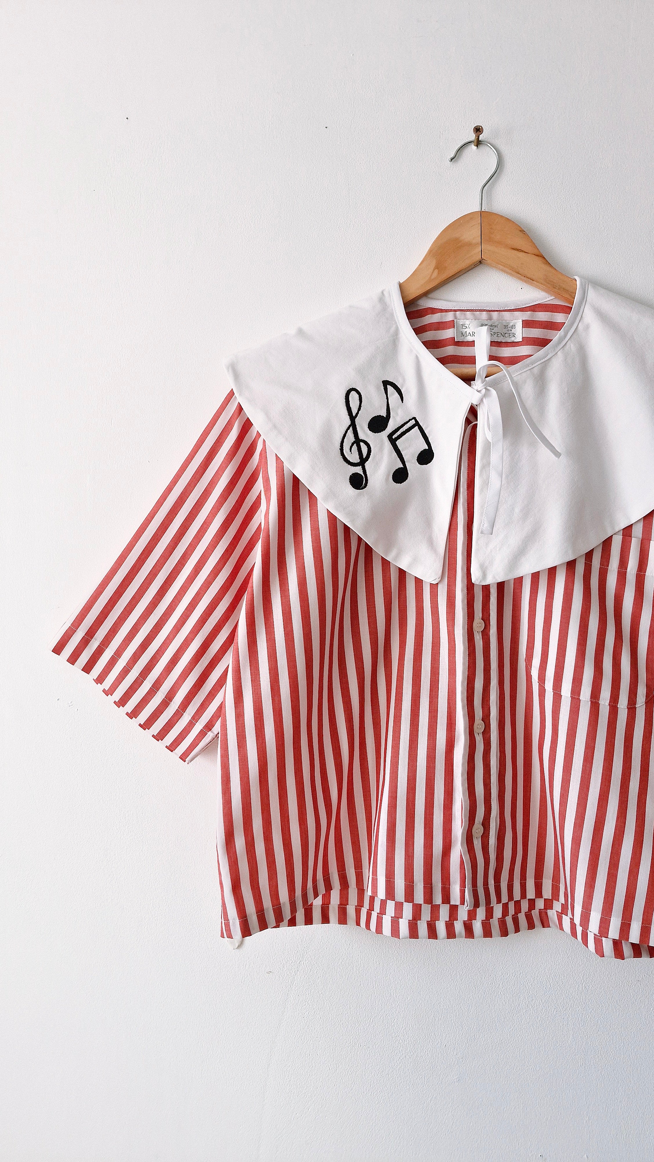 Chemise création - Notes & col XXL