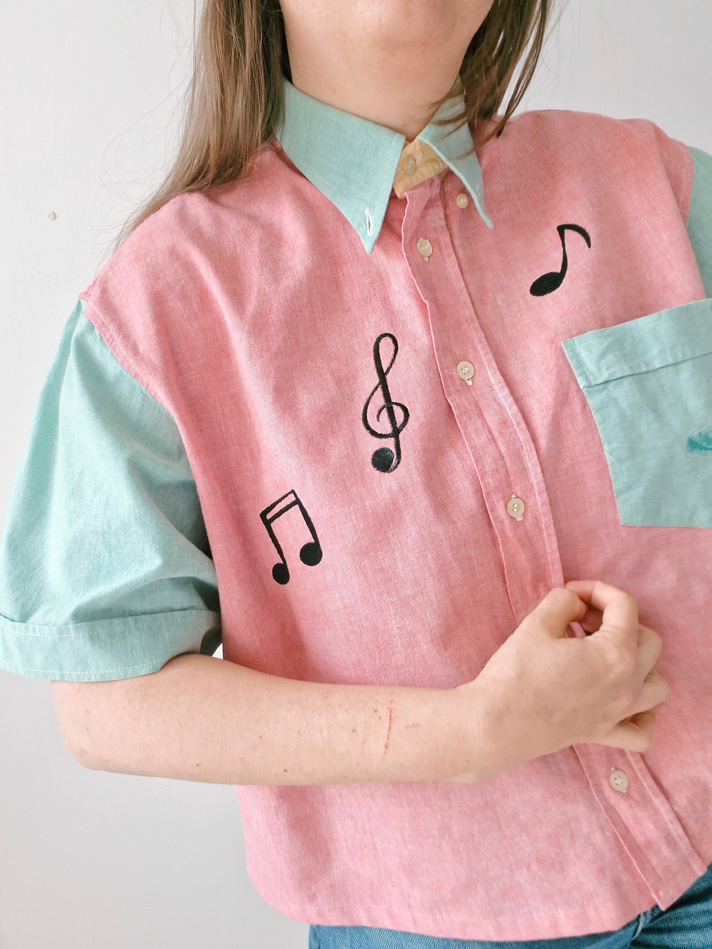 Chemise création - fanfare