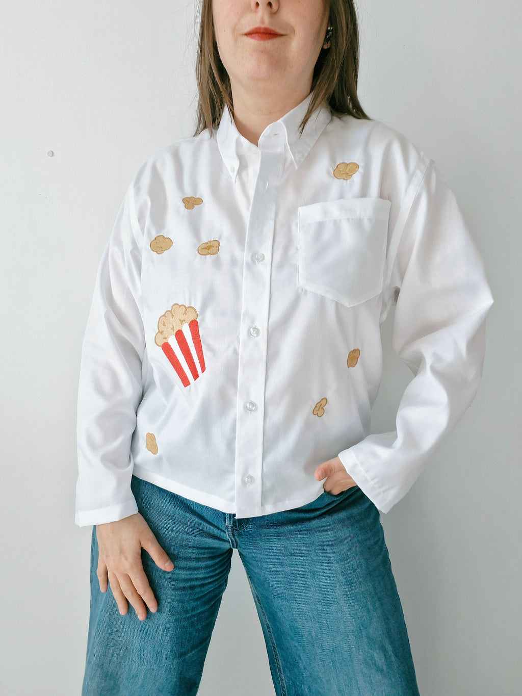 Chemise création - Pop corn
