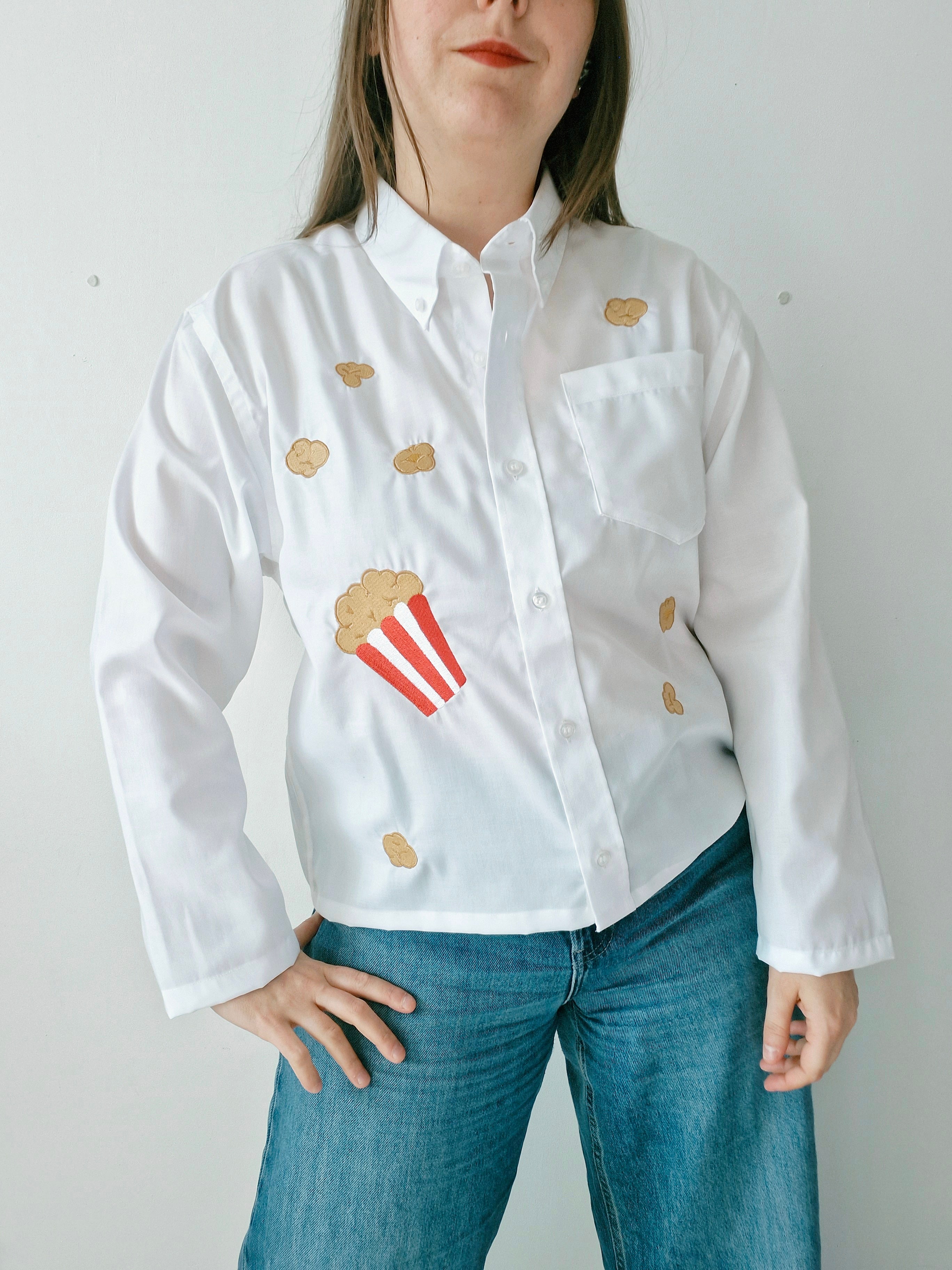 Chemise création - Pop corn