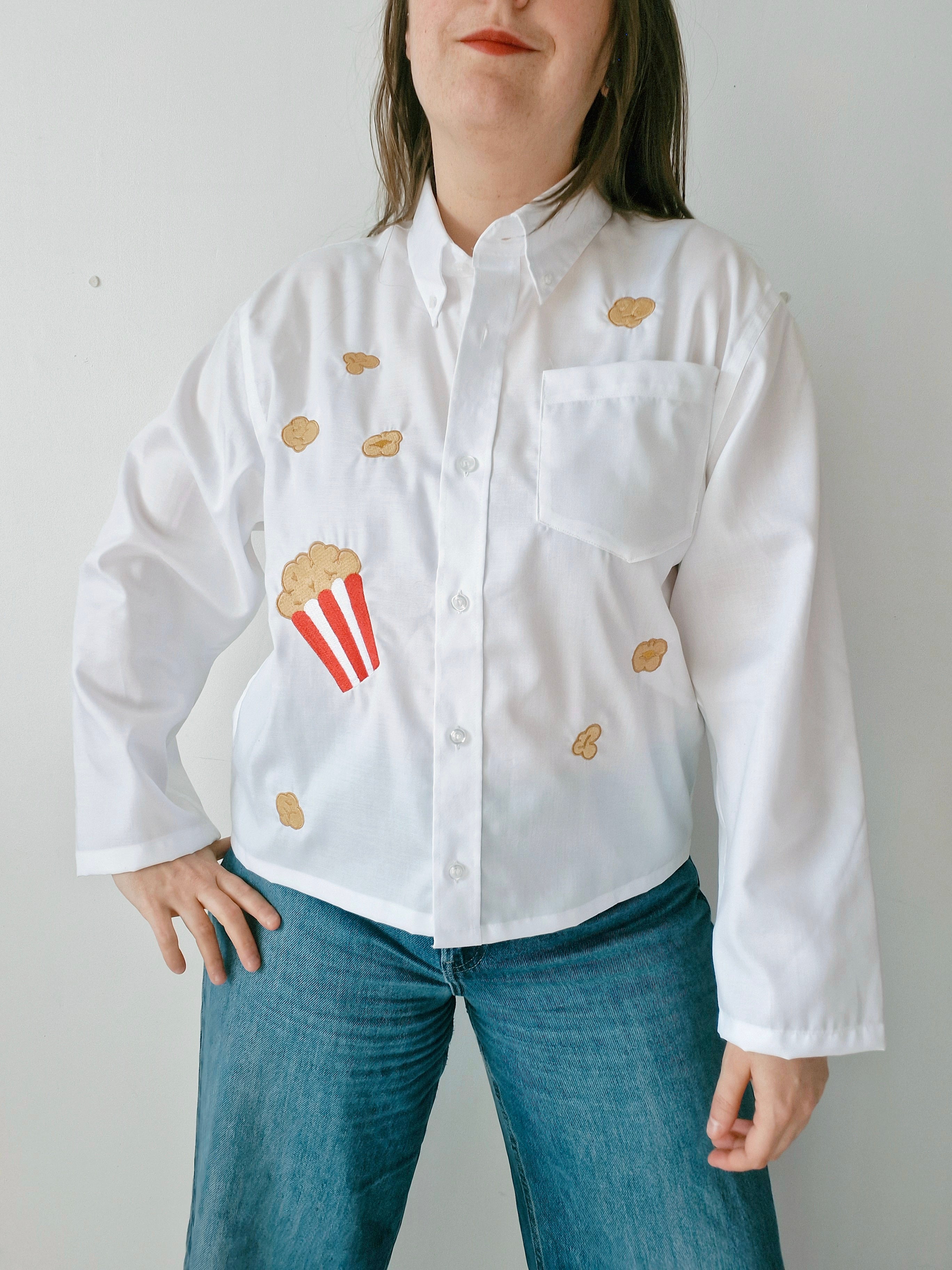 Chemise création - Pop corn
