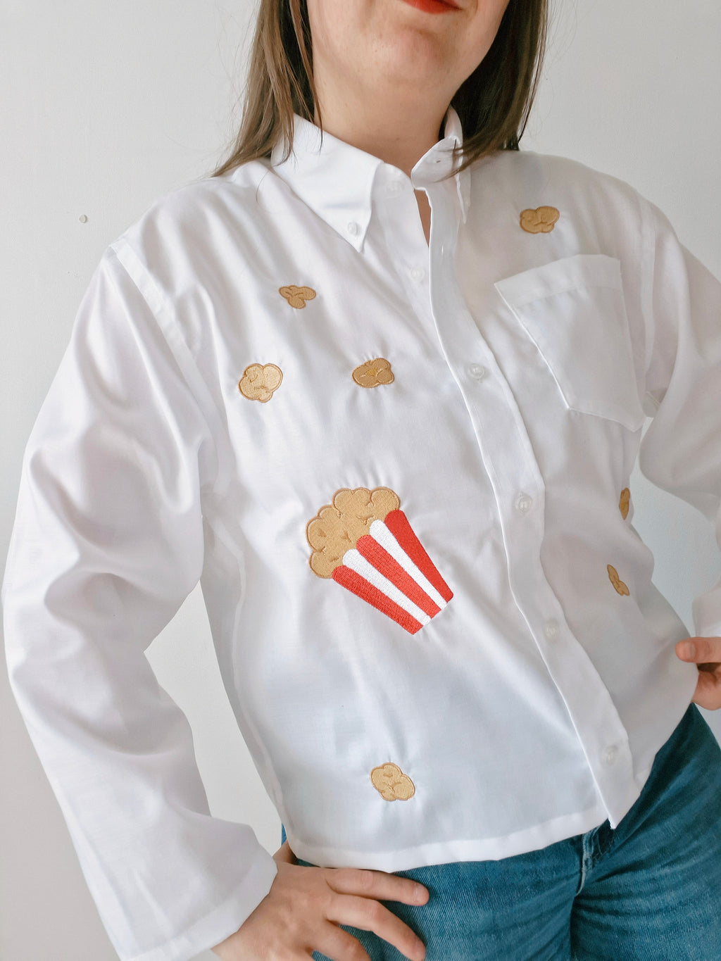 Chemise création - Pop corn