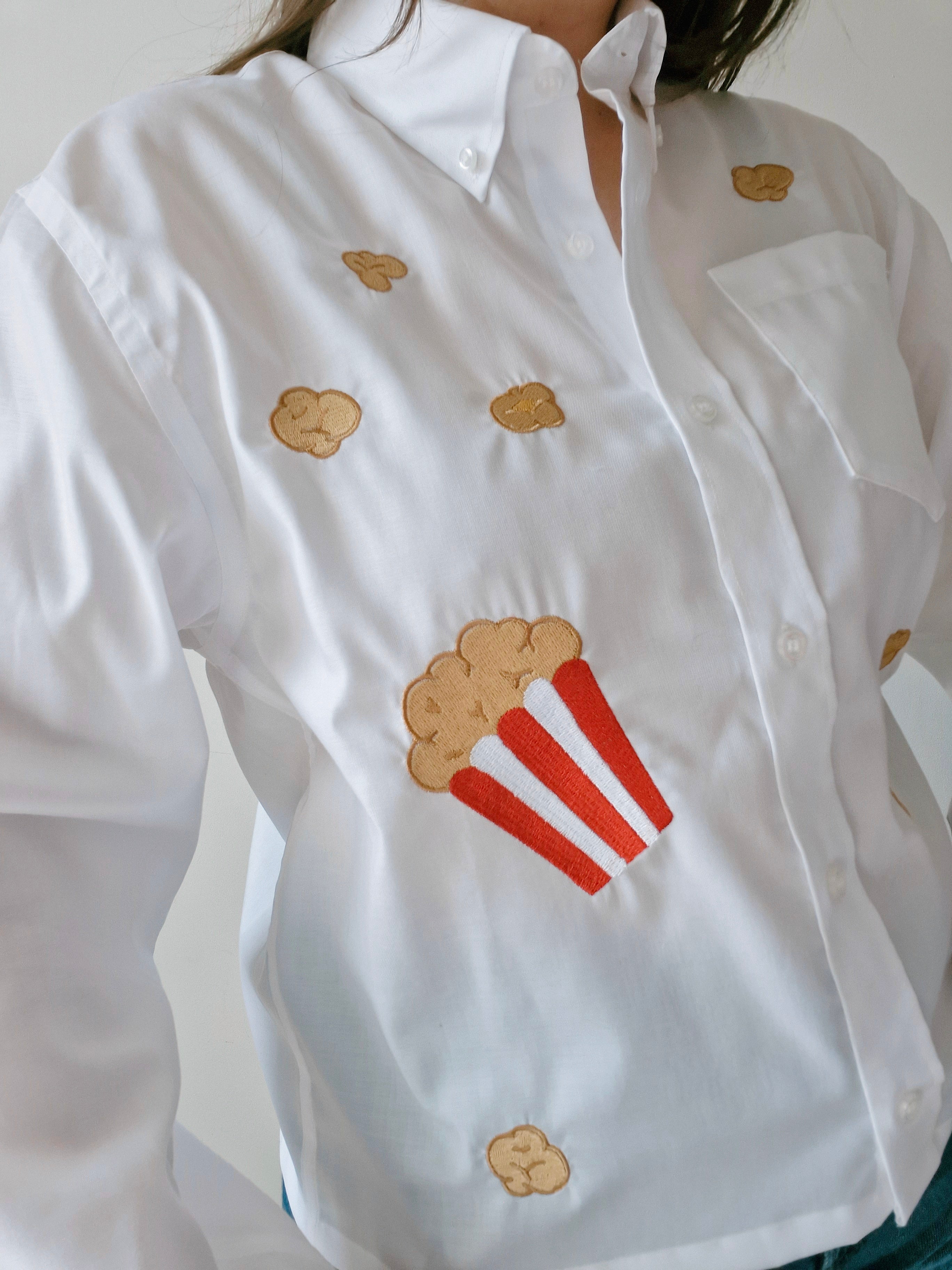 Chemise création - Pop corn