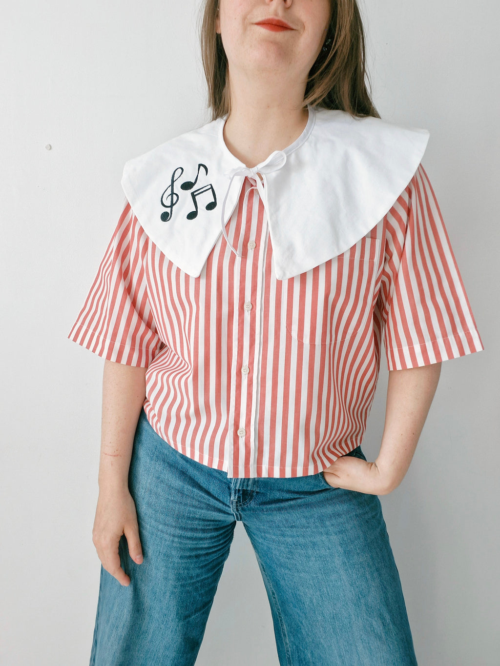 Chemise création - Notes & col XXL