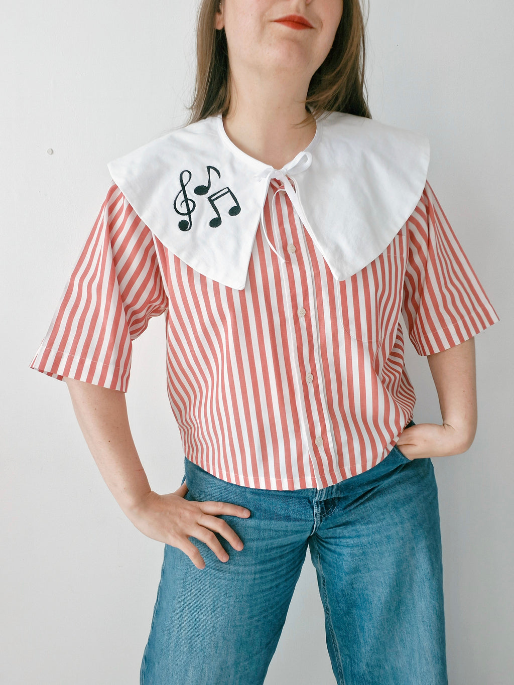 Chemise création - Notes & col XXL