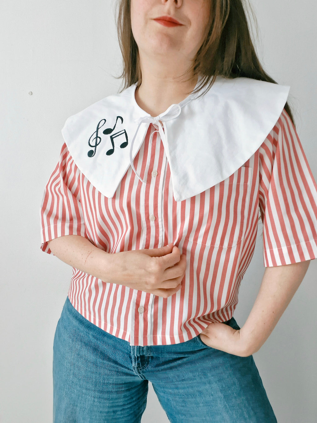 Chemise création - Notes & col XXL