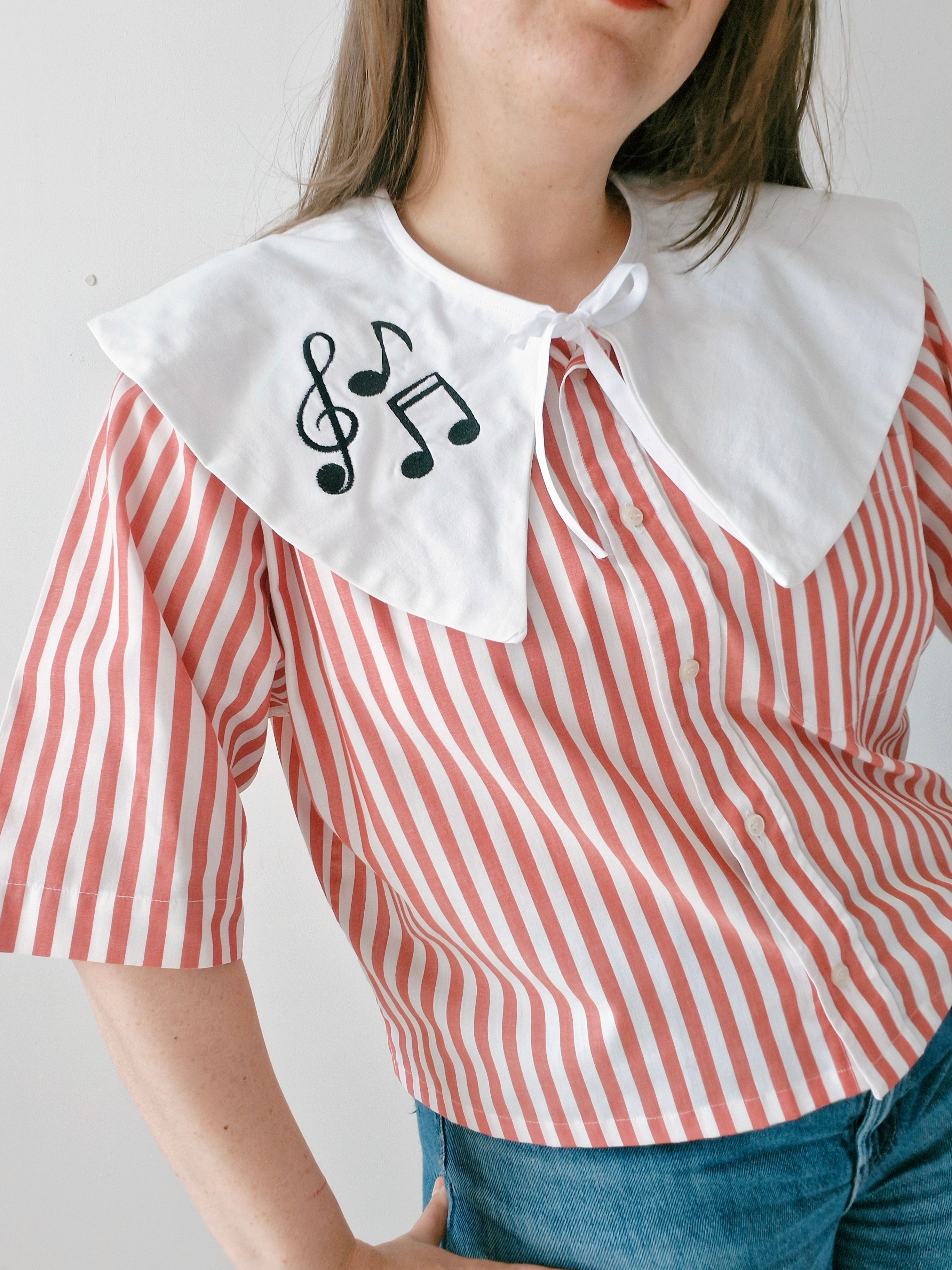 Chemise création - Notes & col XXL