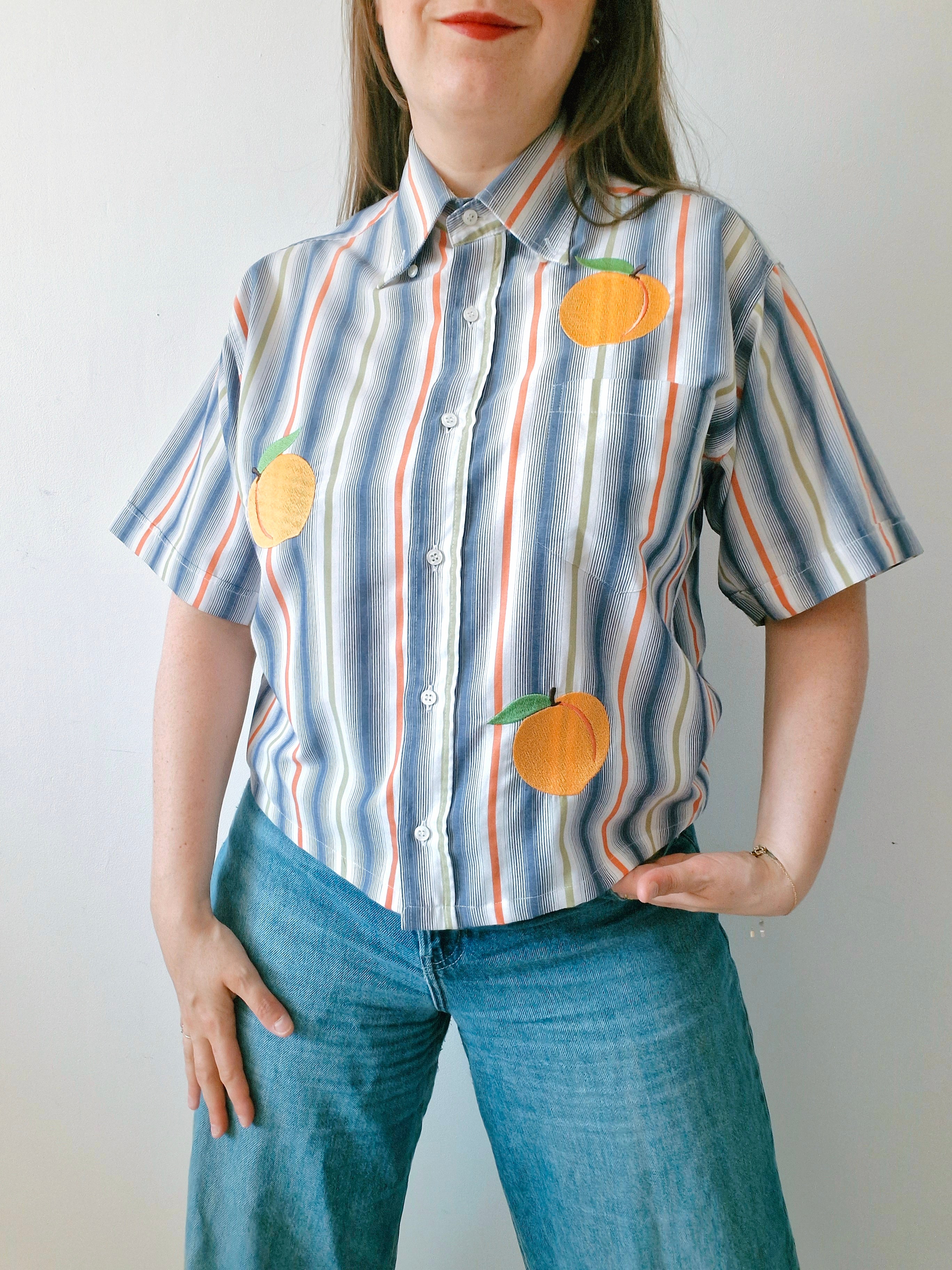 Chemise pêche