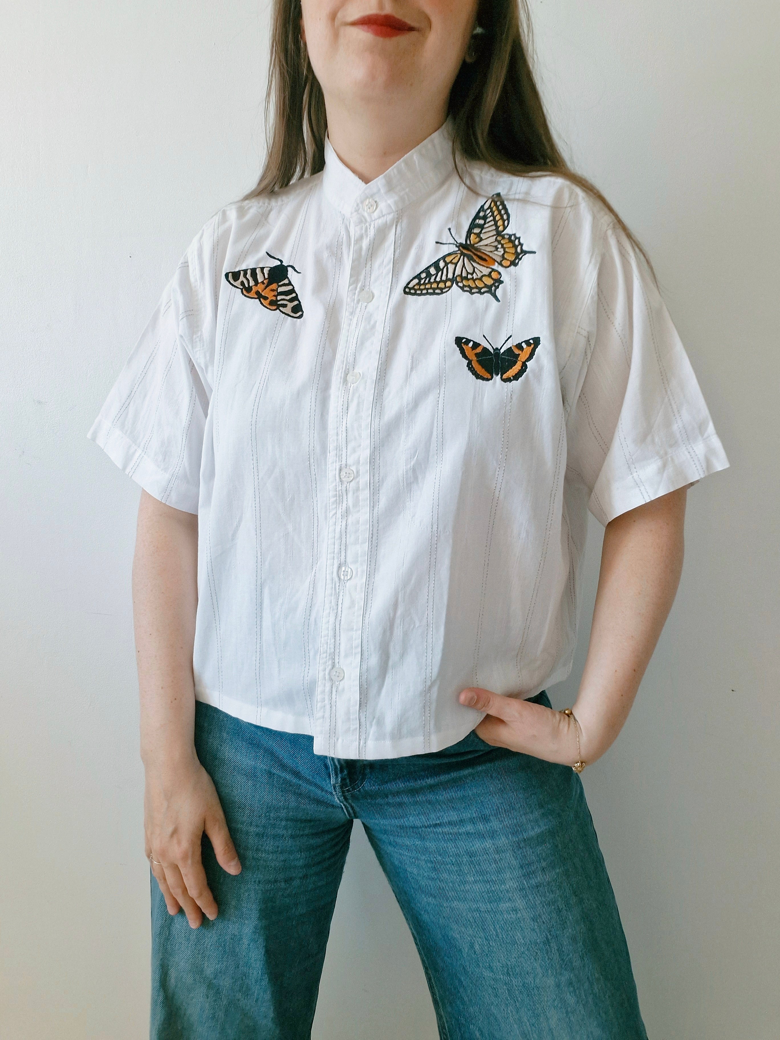 chemise Papillons