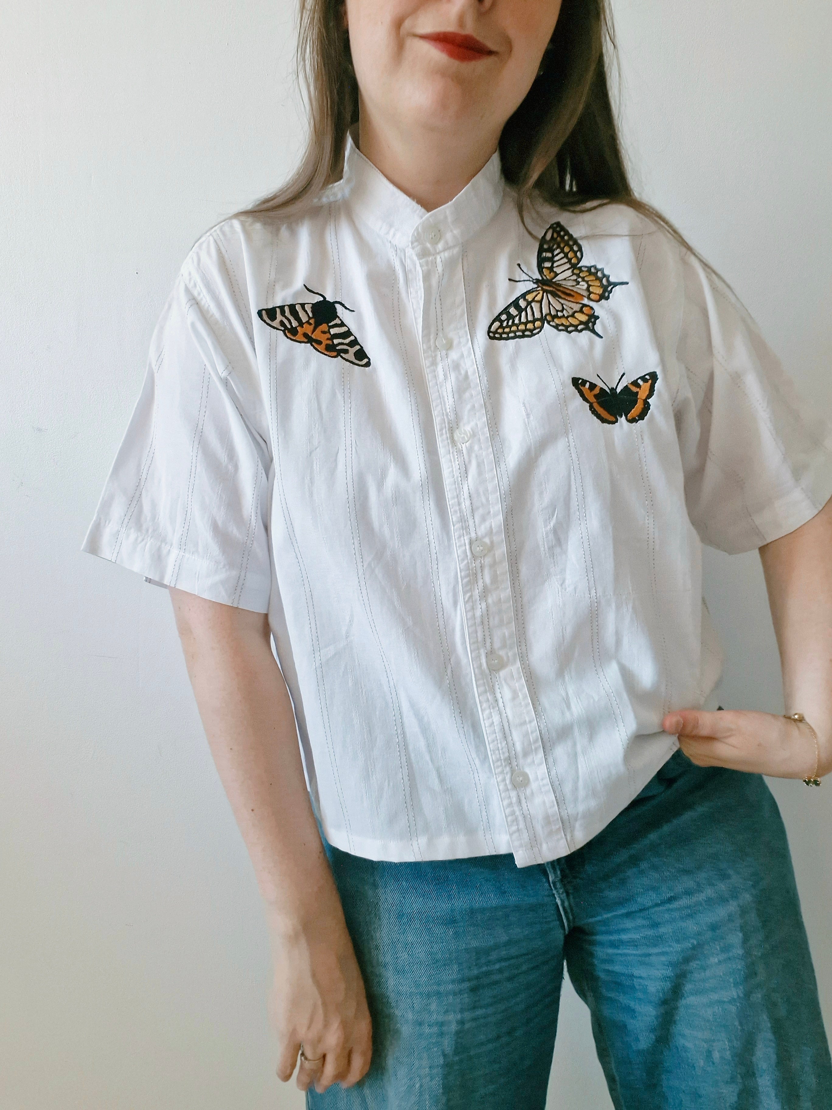 chemise Papillons