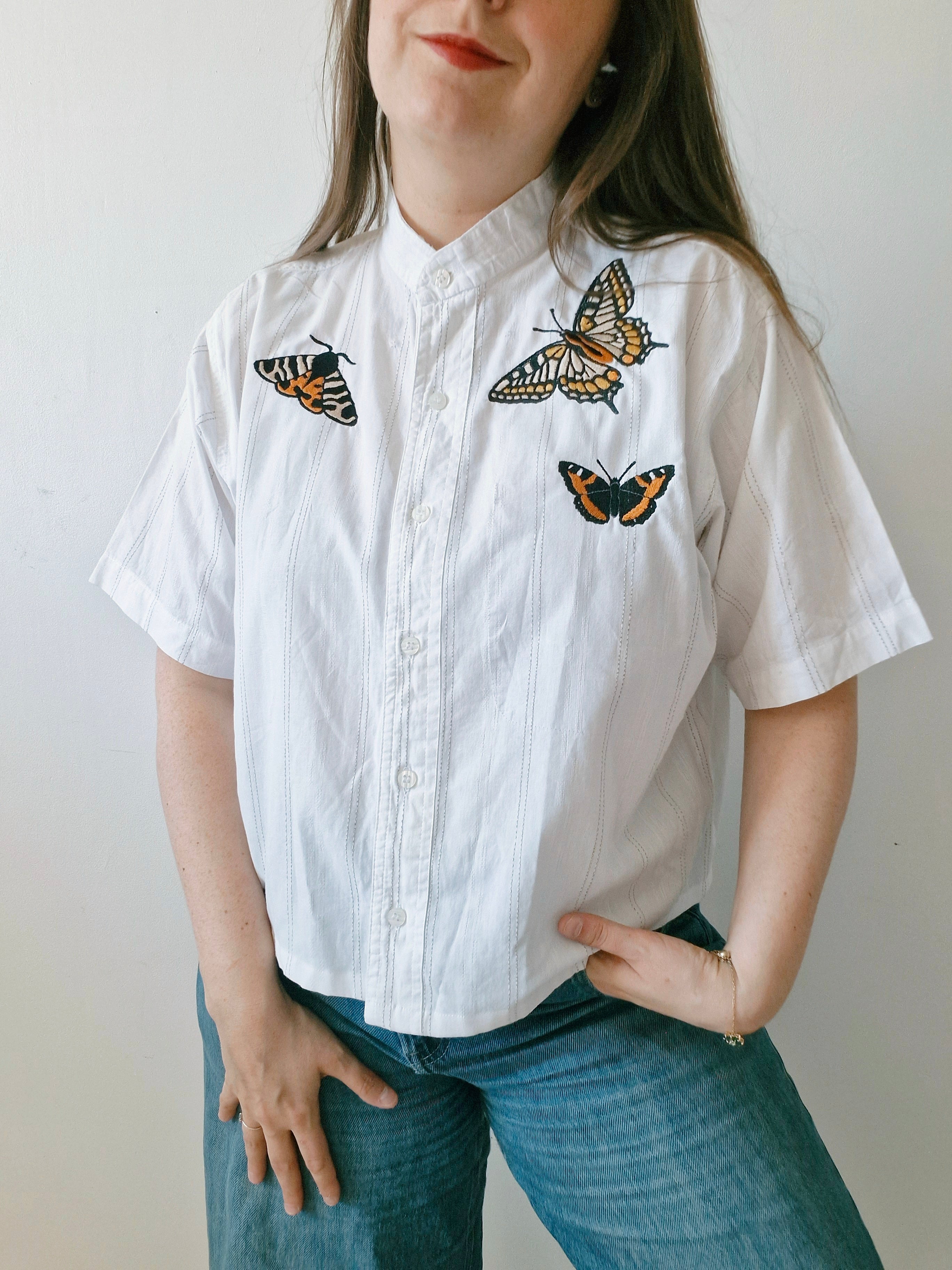 chemise Papillons