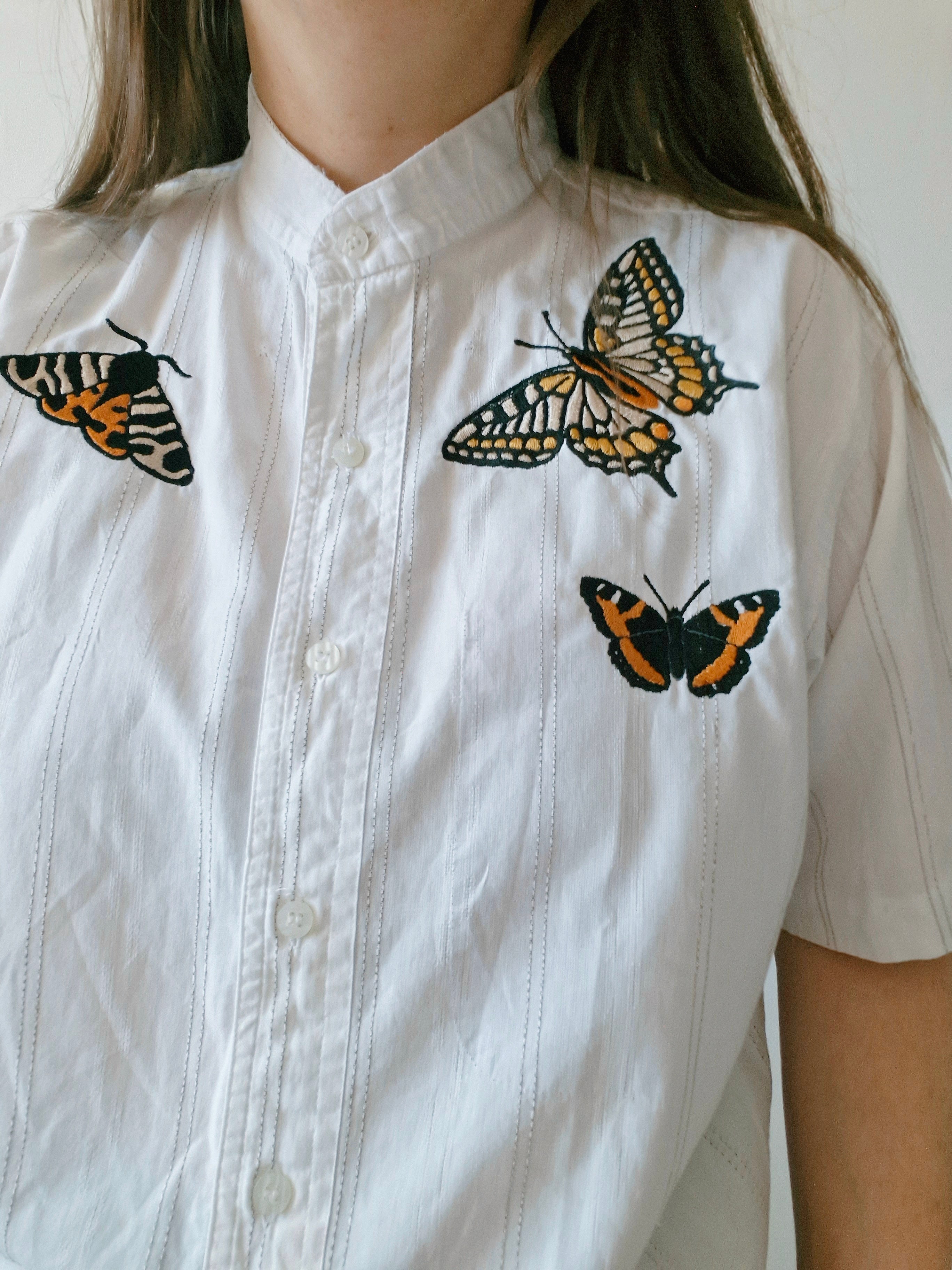 chemise Papillons