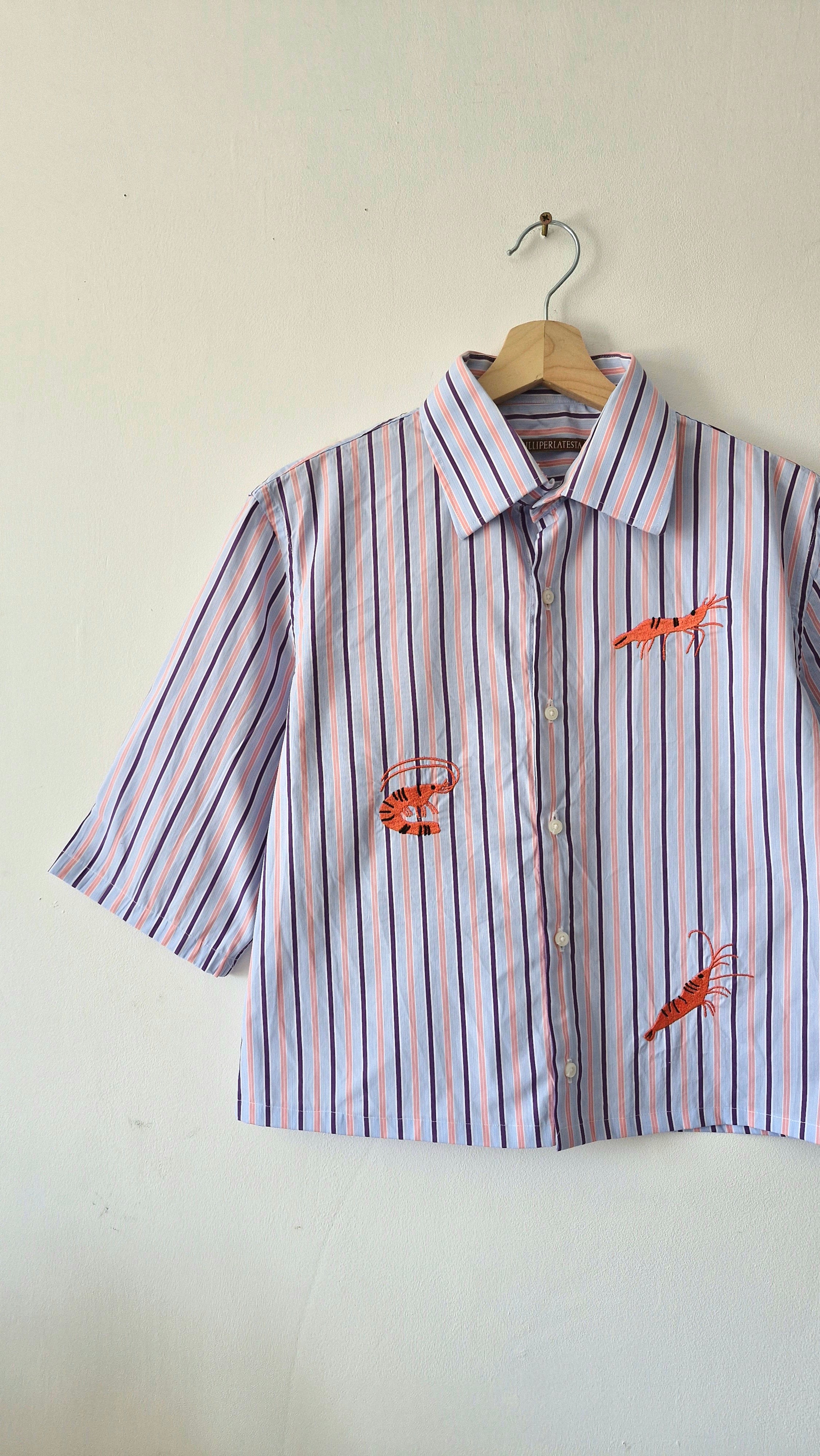 chemise crevettes