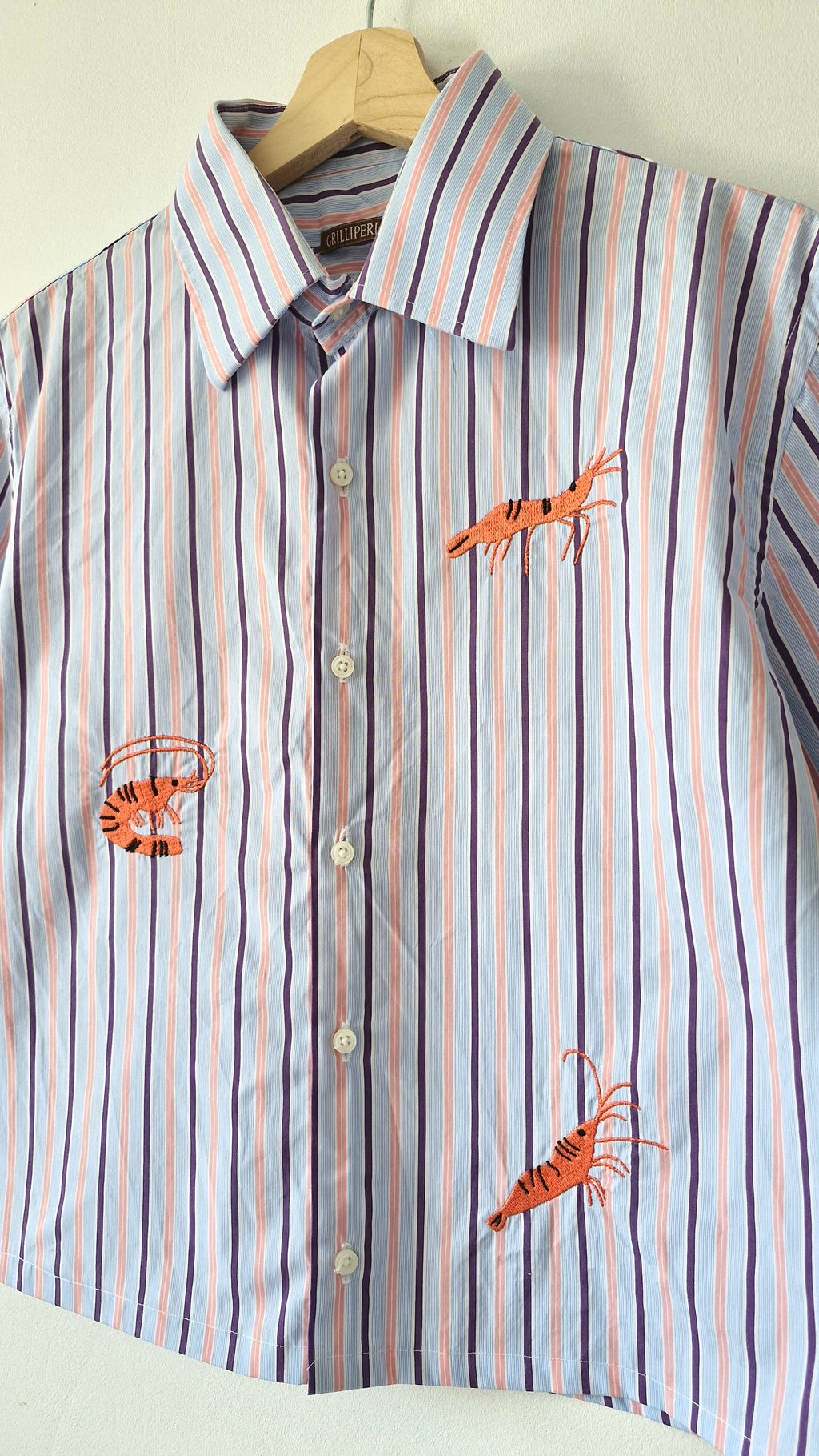 chemise crevettes