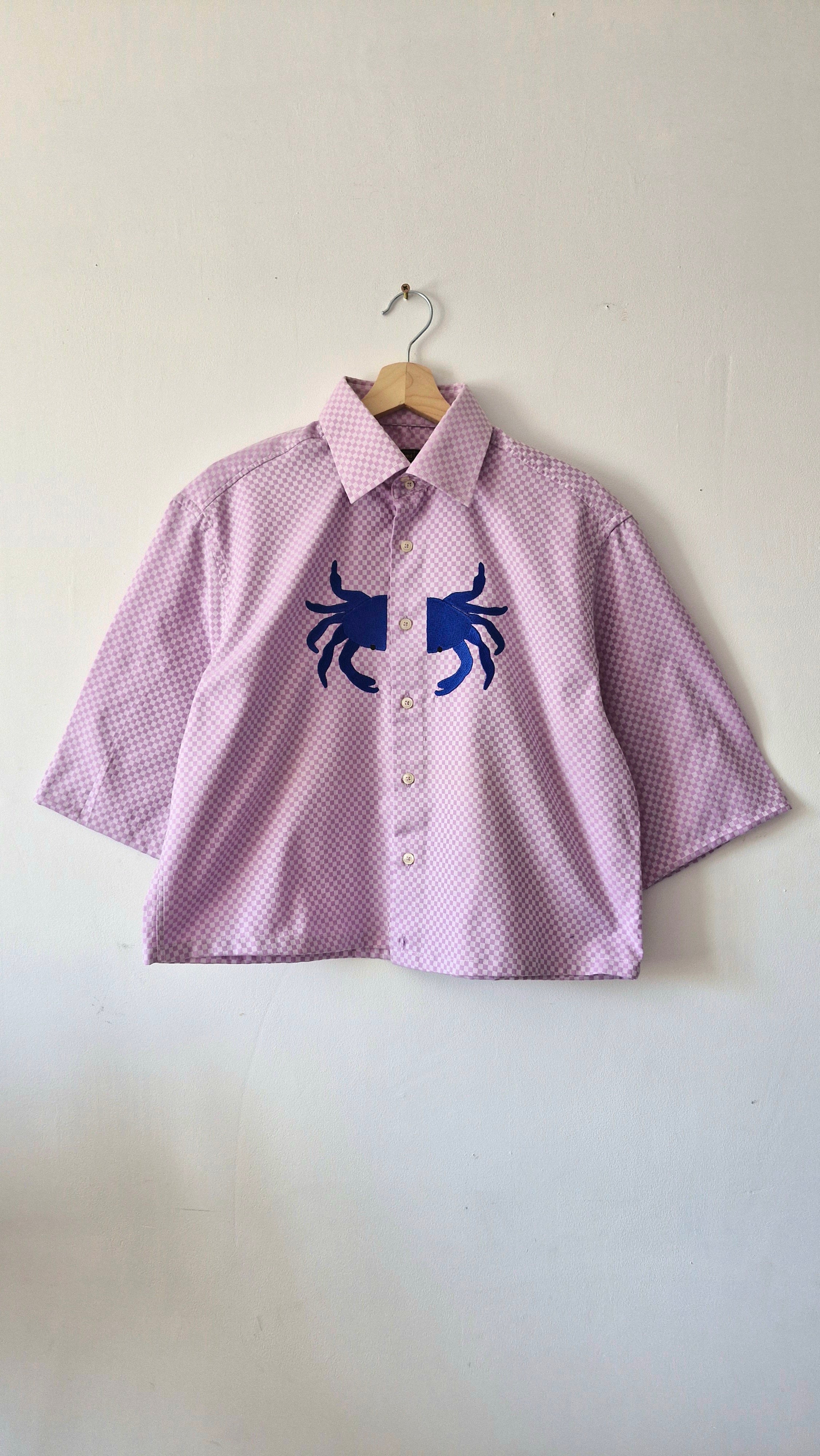 chemise lila crabe