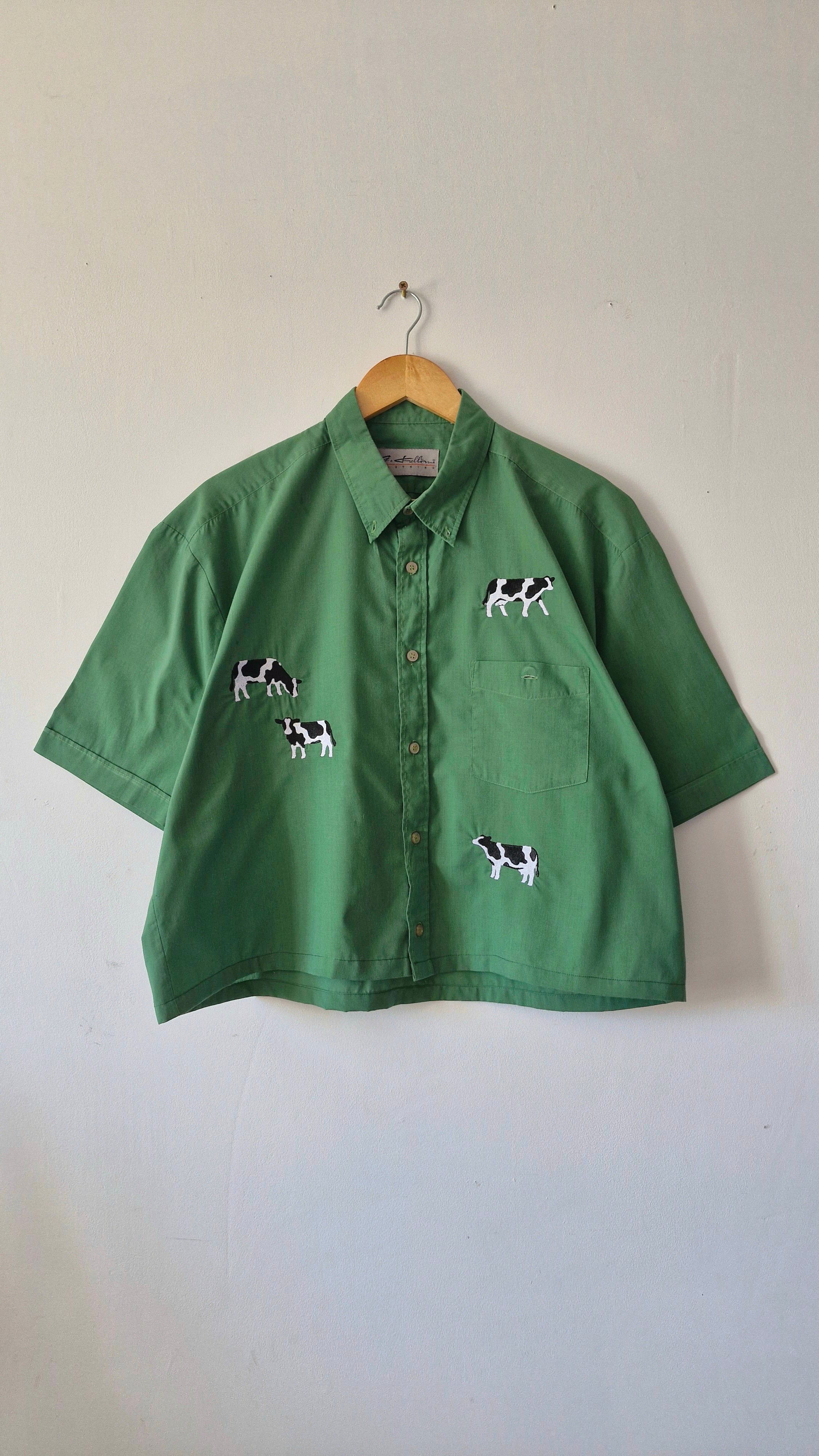 chemise vaches
